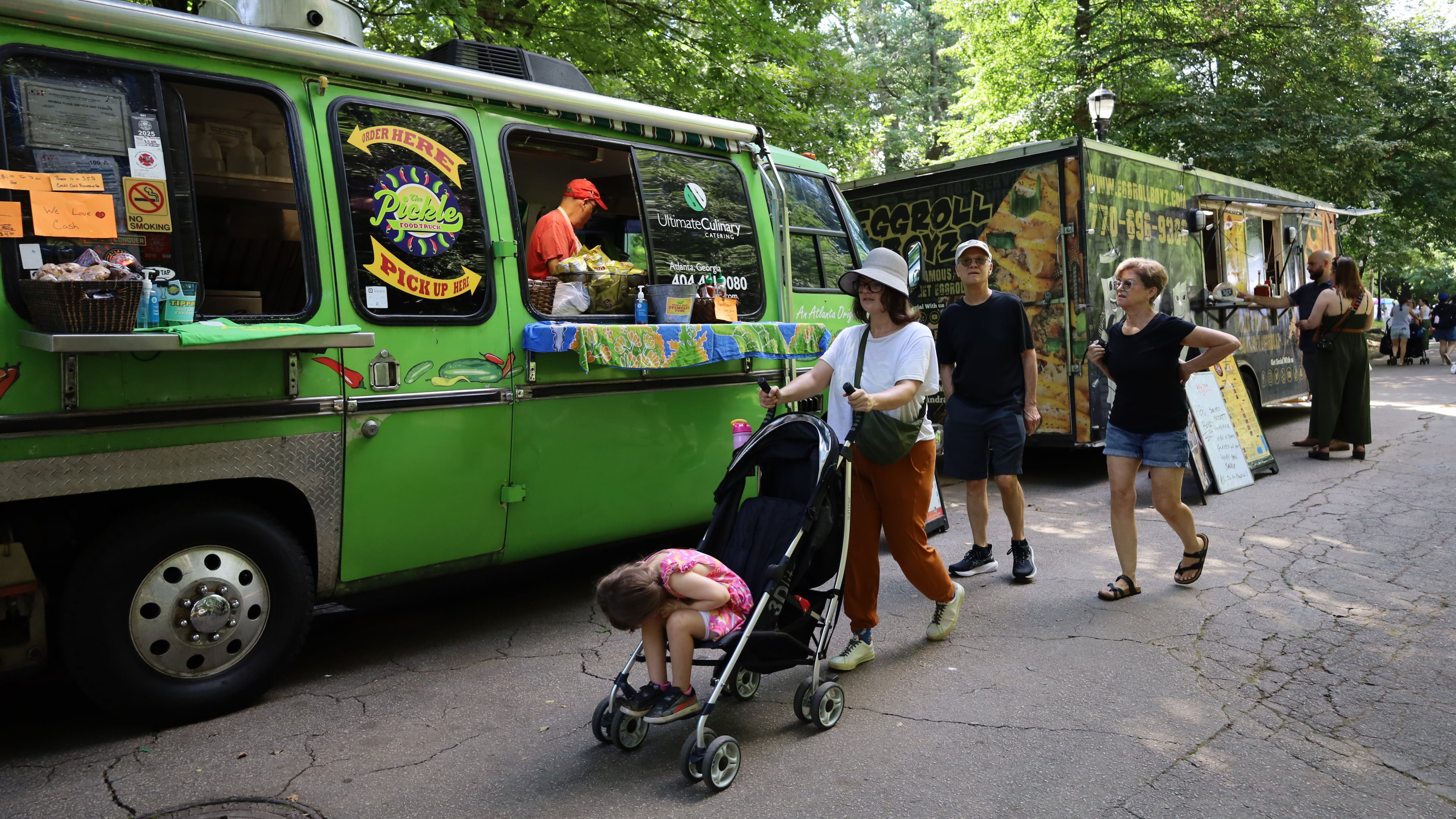 The Grant Park Summer Shade Festival, which will be held Saturday and Sunday in Atlanta, features a variety of food and beverage vendors. (Courtesy of the Grant Park Conservancy)