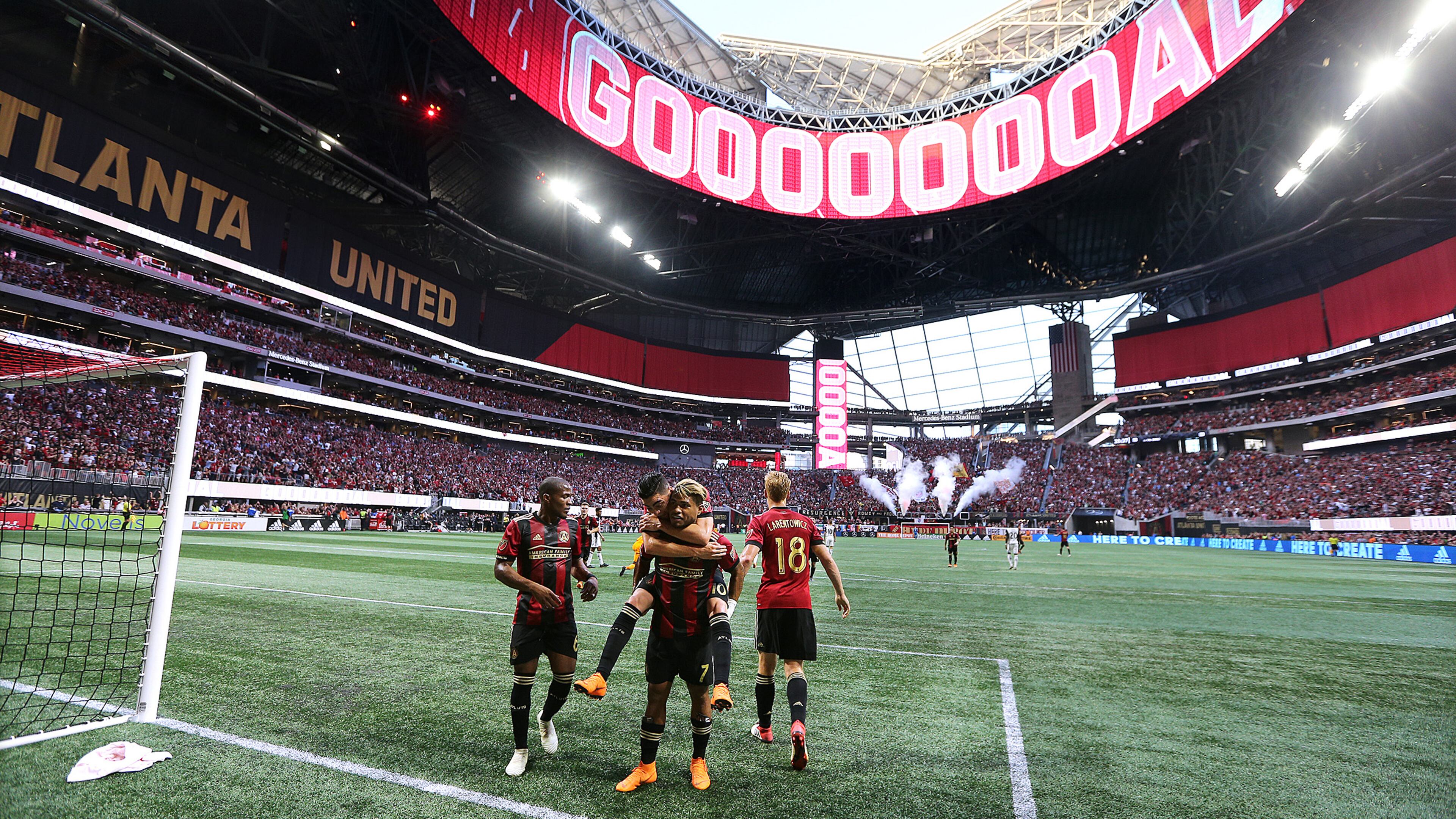 Atlanta United broke and set an MLS attendance record while compiling a 13-4-6 record in the first year of Mercedes-Benz Stadium.
