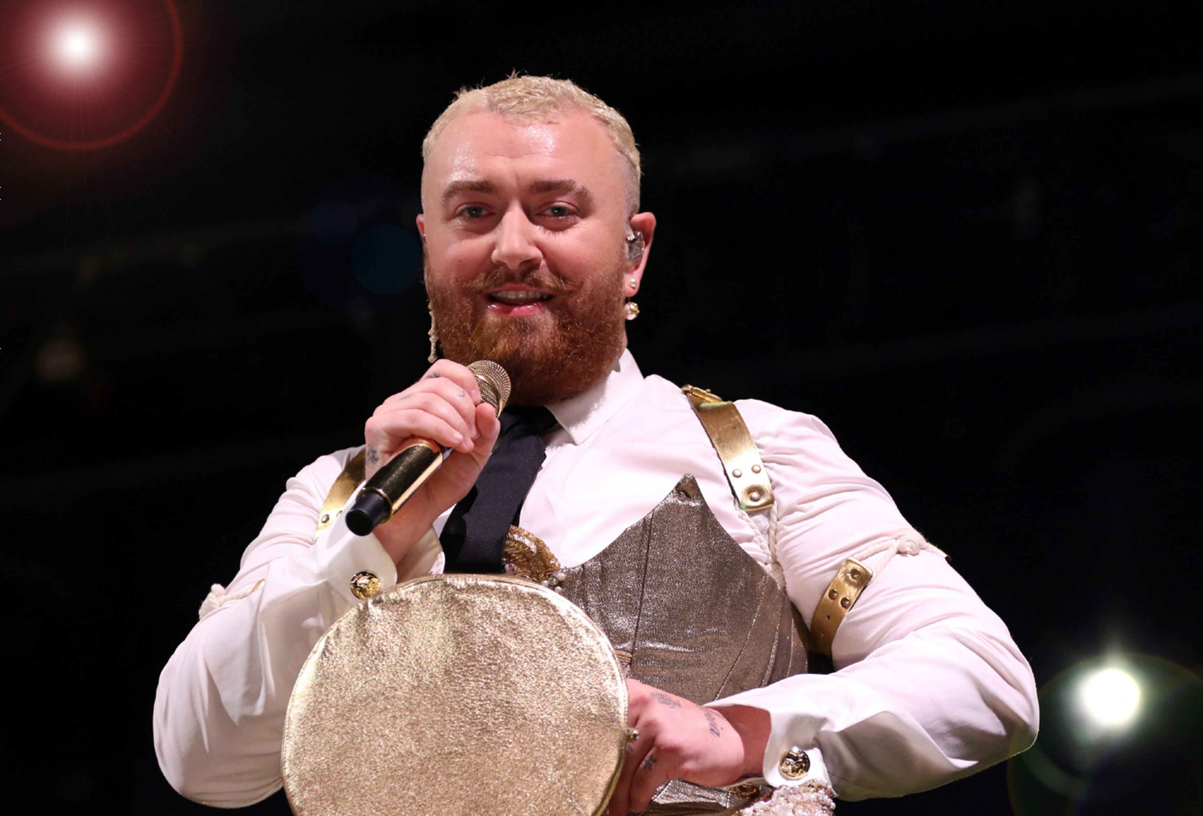 Grammy- and Oscar-winning singer/songwriter Sam Smith brought "GLORIA the tour" to Gas South Arena in Gwinnett County on Friday, July 28, 2023, with Jessie Reyez opening. (Photo: Robb Cohen for The Atlanta Journal-Constitution)