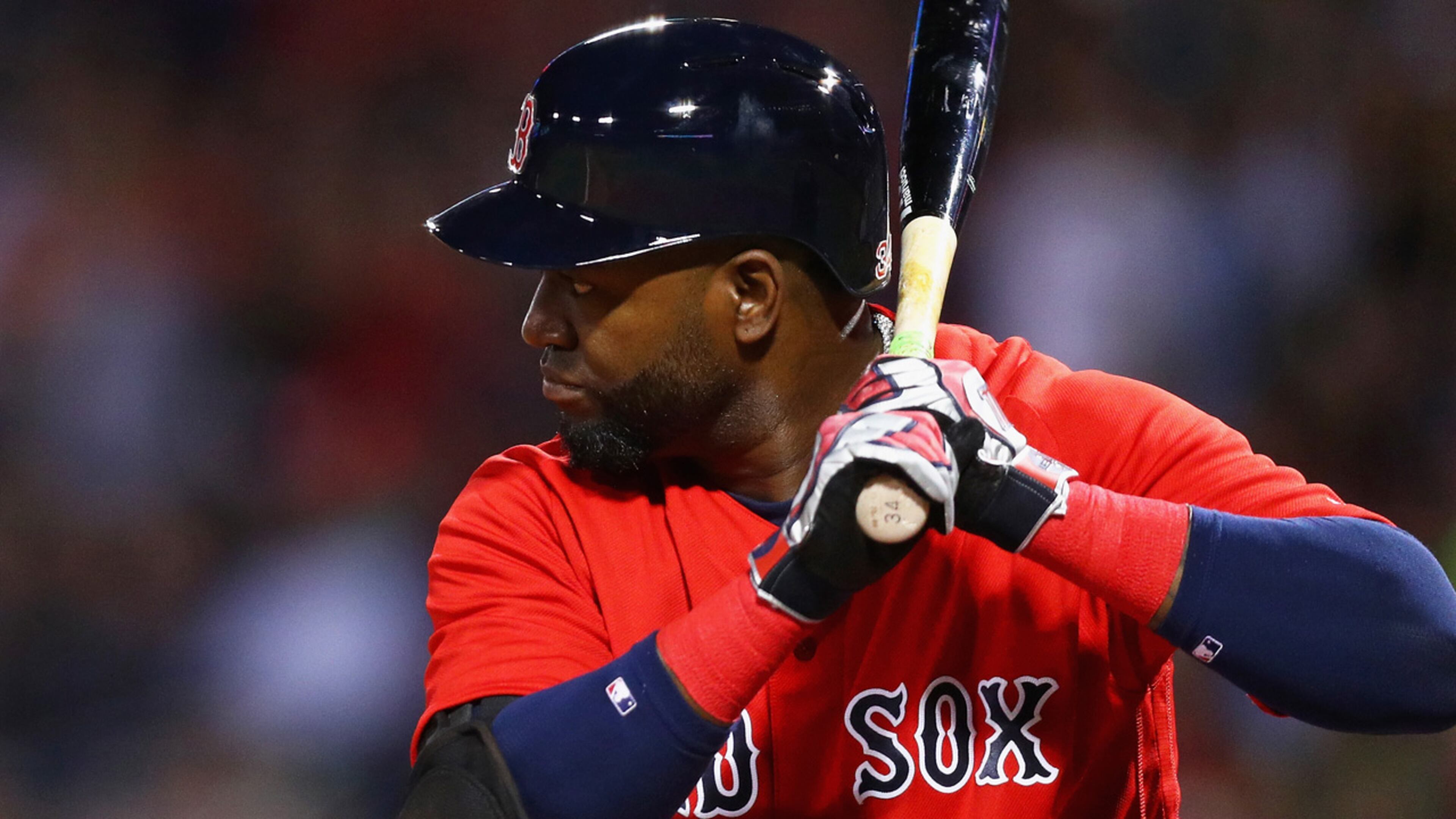 David Ortiz #34 of the Boston Red Sox at bat during the first inning against the New York Yankees at Fenway Park on September 16, 2016 in Boston, Massachusetts.
