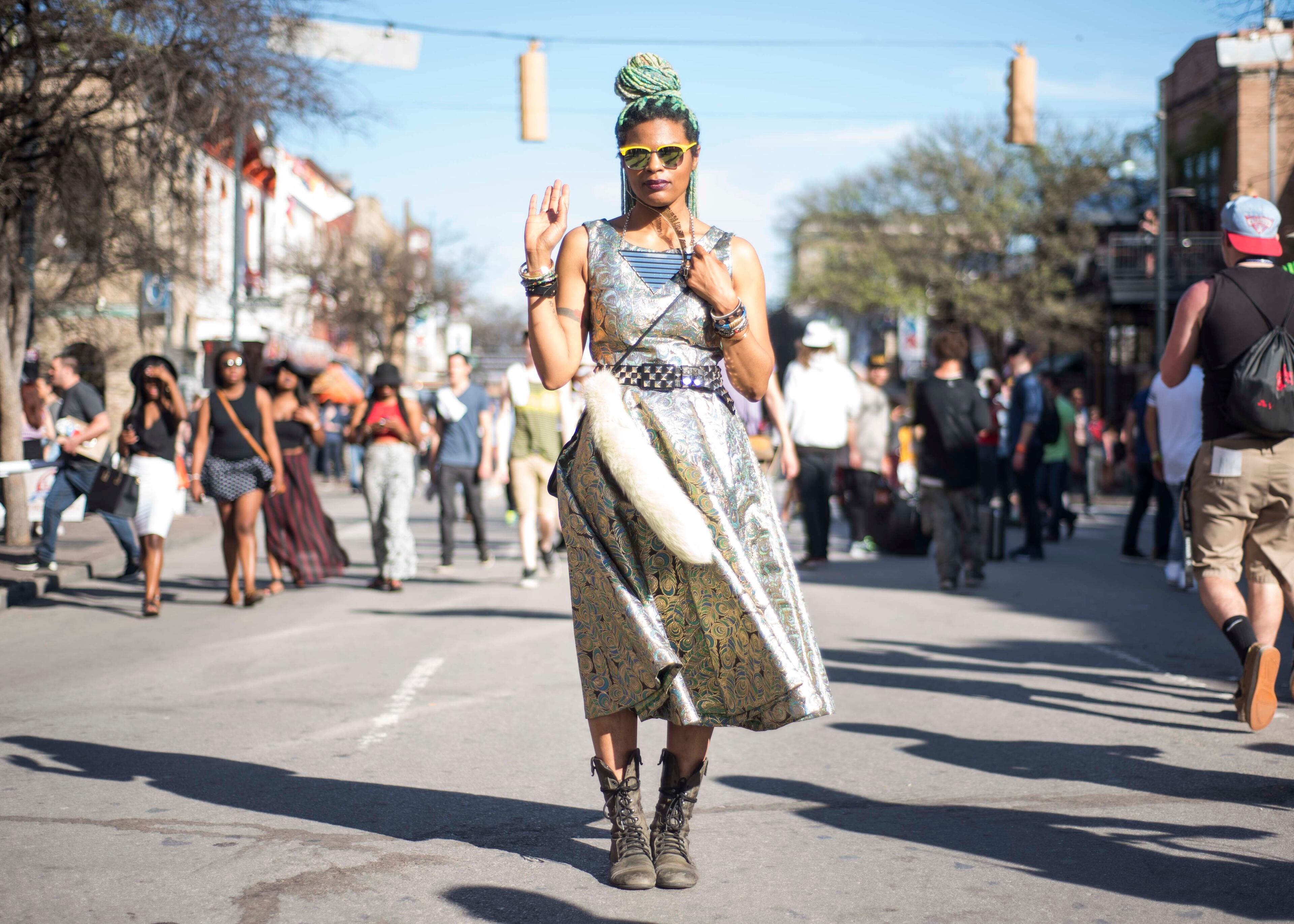 USE THIS PHOTO FIRST OPTION Musician MattieMichelle (no space) from Dallas poses for a portrait during South by Southwest on March 18, 2015. / Erika Rich for American-Statesman