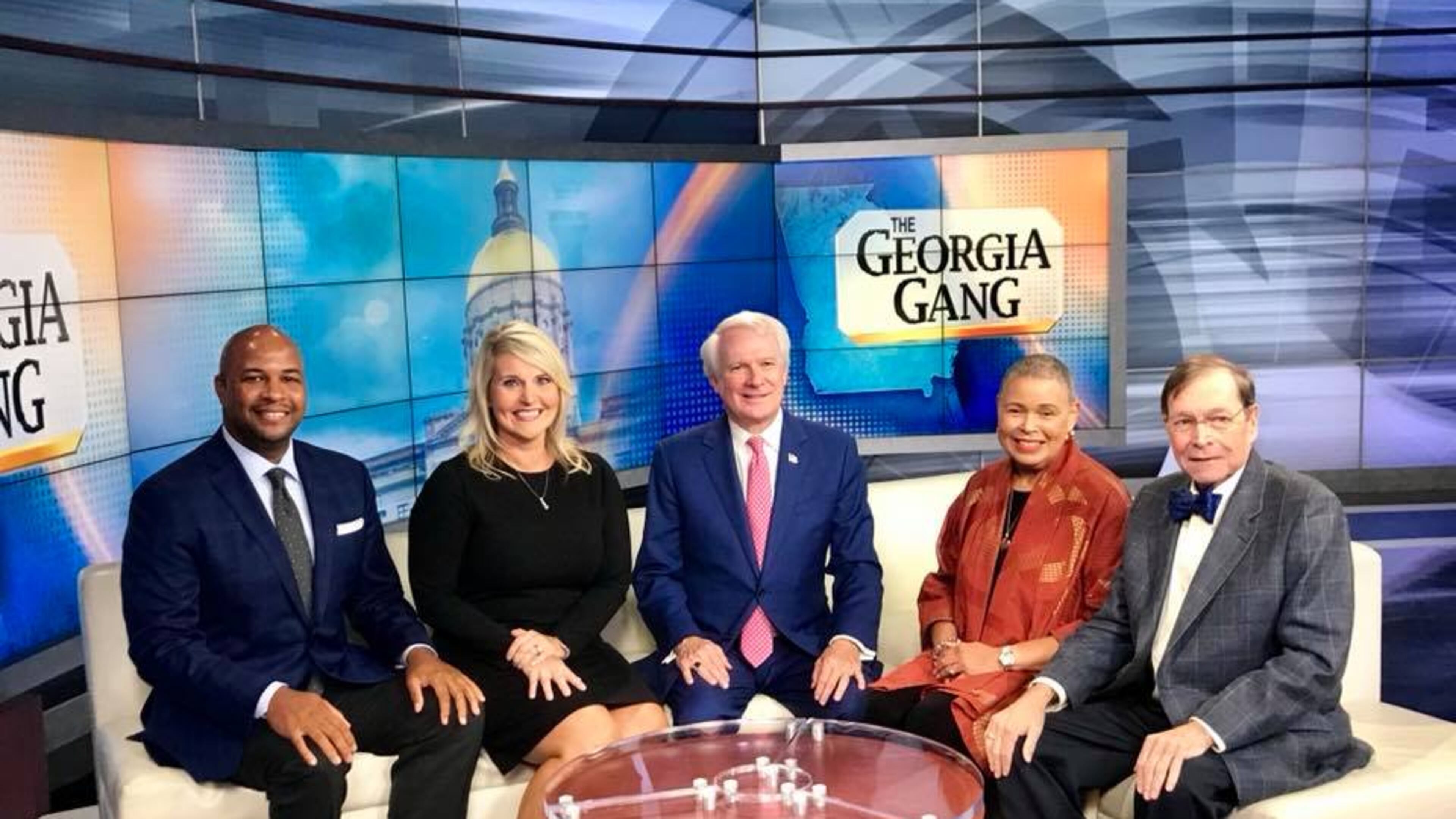 "The Georgia Gang" (L-R): Tharon Johnson, Lori Geary, Phil Kent, Alexis Scott and Dick Williams.