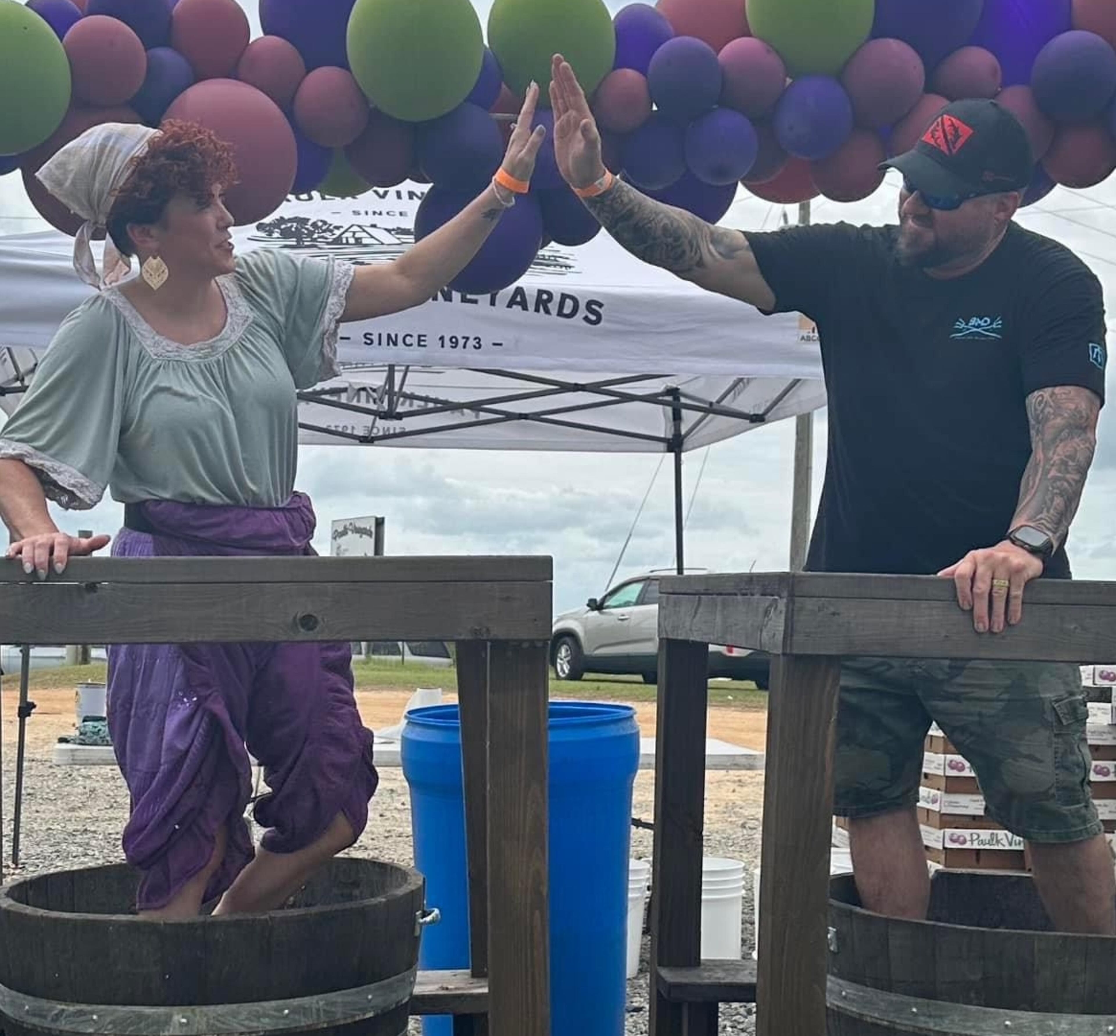 Wine lovers will be heading on down to Paulk Vineyards in Wray for the Georgia Muscadine Festival this summer.
Courtesy of Paulk Vineyards