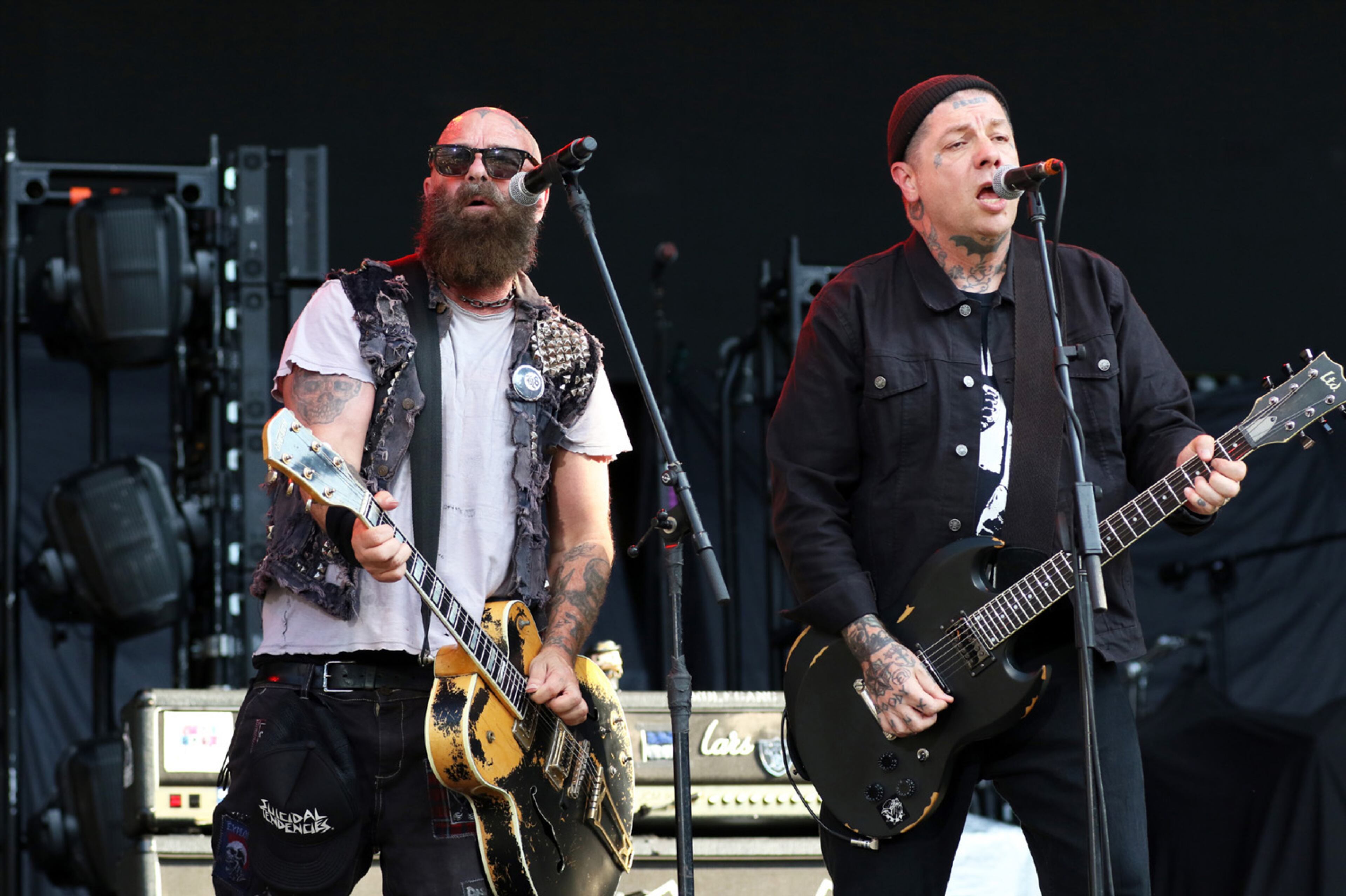 -- Rancid
Green Day brought their Saviors Tour to Truist Park on Wednesday, August 28, 2024. Opening acts were Smashing Pumpkins, Rancid, The Linda Lindas and Paradox..
Robb Cohen for the Atlanta Journal-Constitution