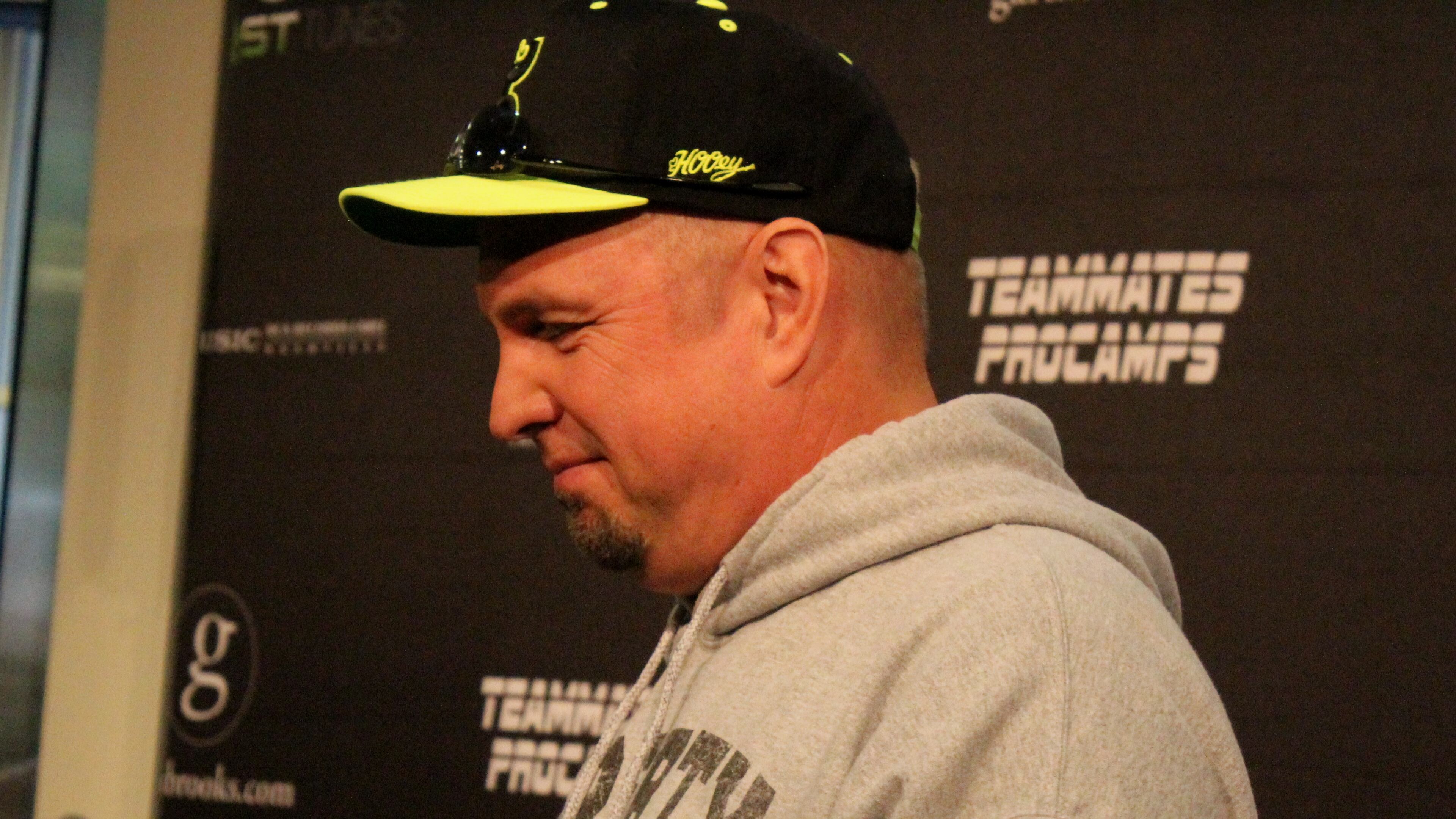 Garth Brooks at Children's Hospital of Atlanta Scottish Rite on Friday afternoon. Photo: Melissa Ruggieri/AJC