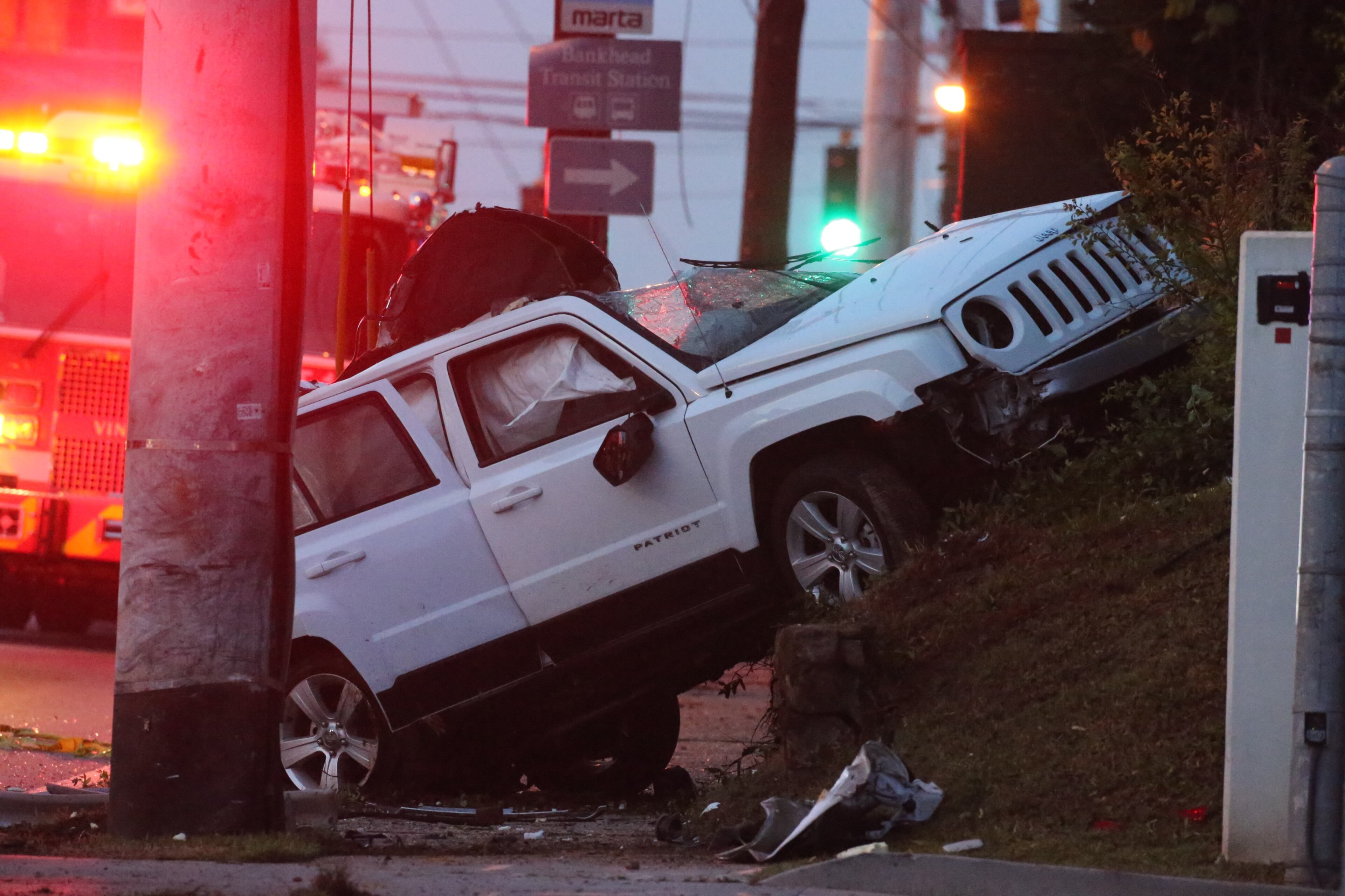 Two people were killed this morning in a wreck in Northwest Atlanta, according to police and news reports. A Jeep Cherokee struck a fire hydrant in the 700 block of Joseph E. Lowery Boulevard, according to police reports.