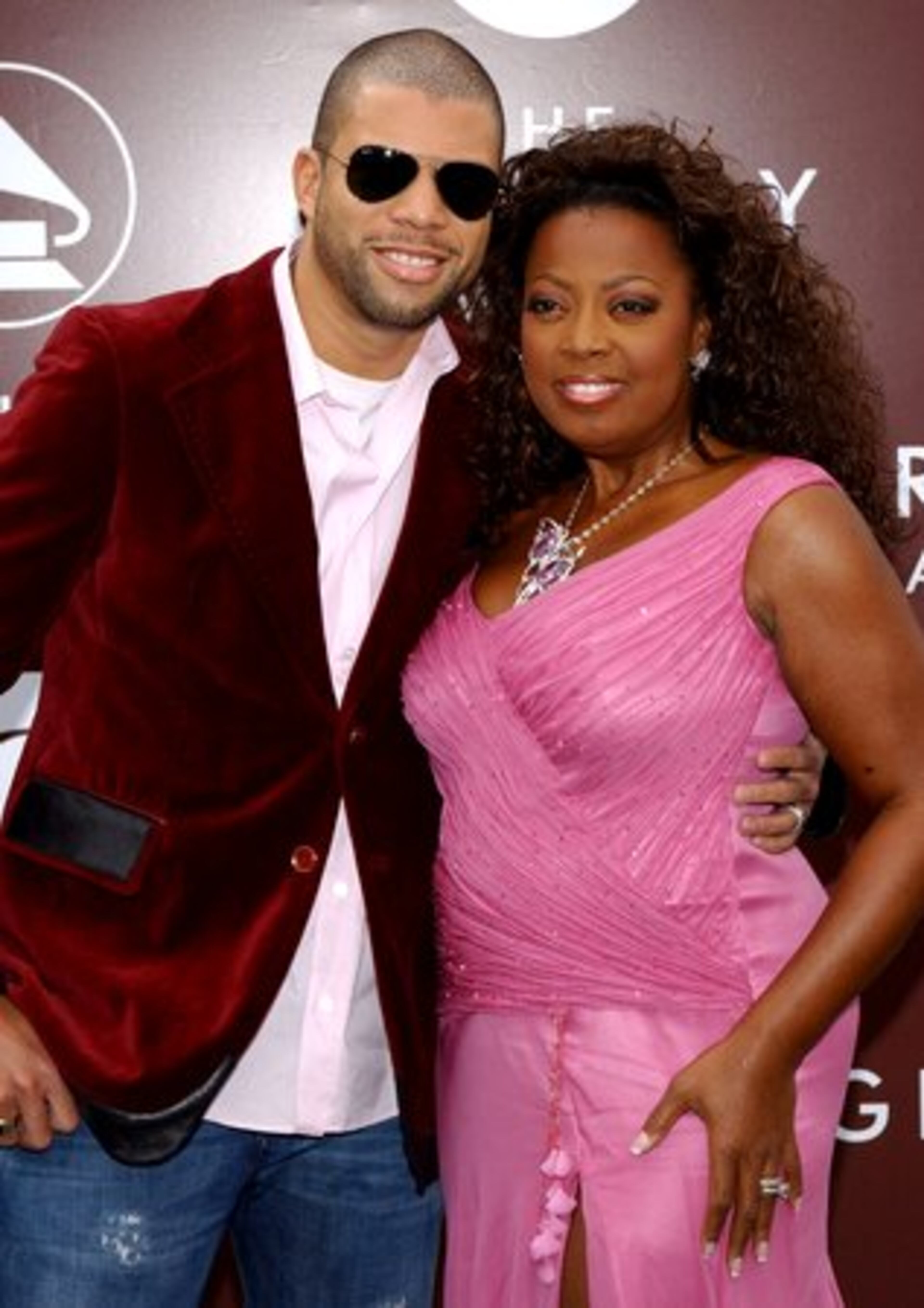 The exes: Star Jones (seen in her pre-gastric bypass days) and Al Reynolds. Married: Three years.