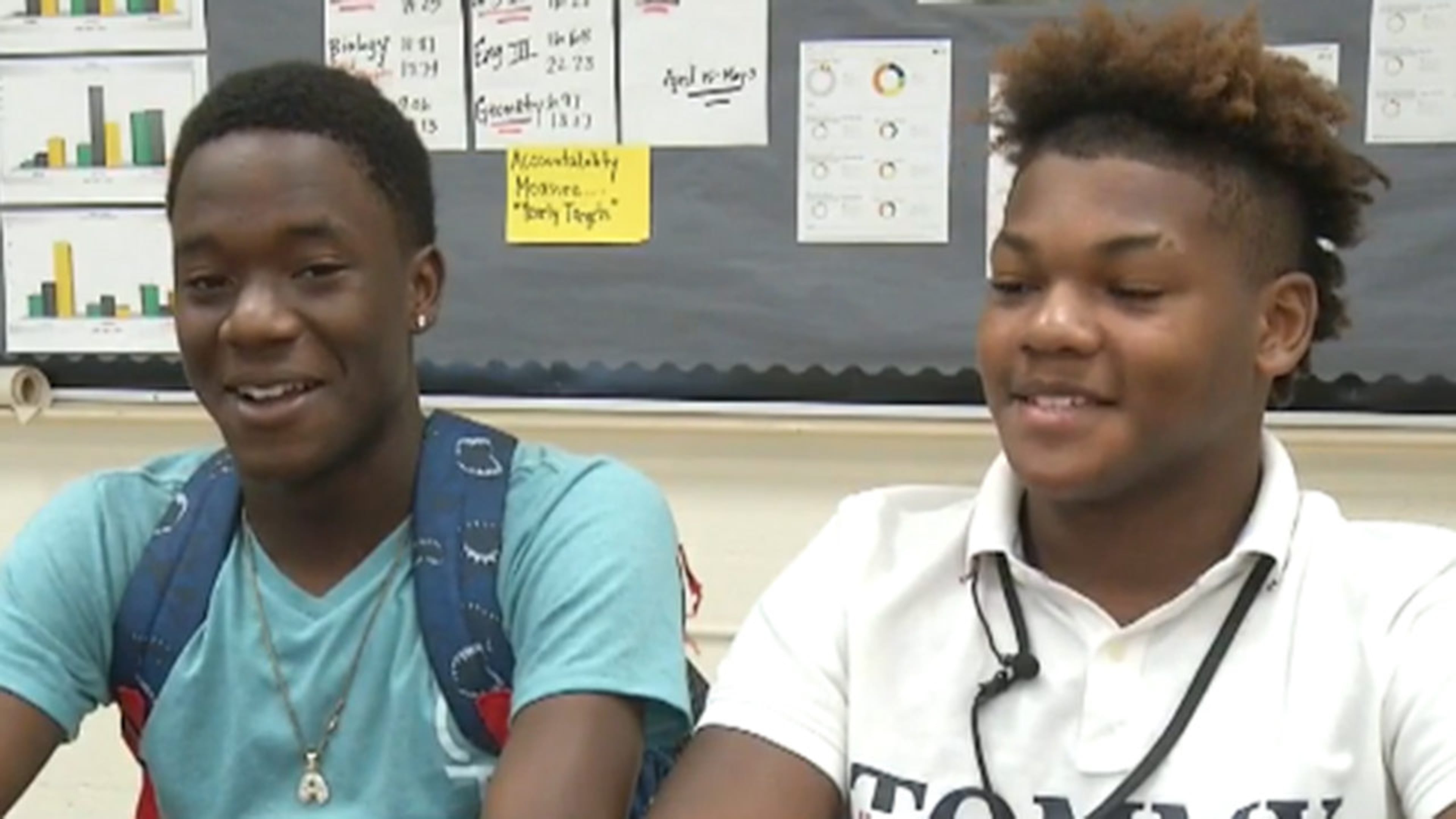 Students at MLK Prep in Memphis, Tennessee, stepped up to help a classmate in need.
