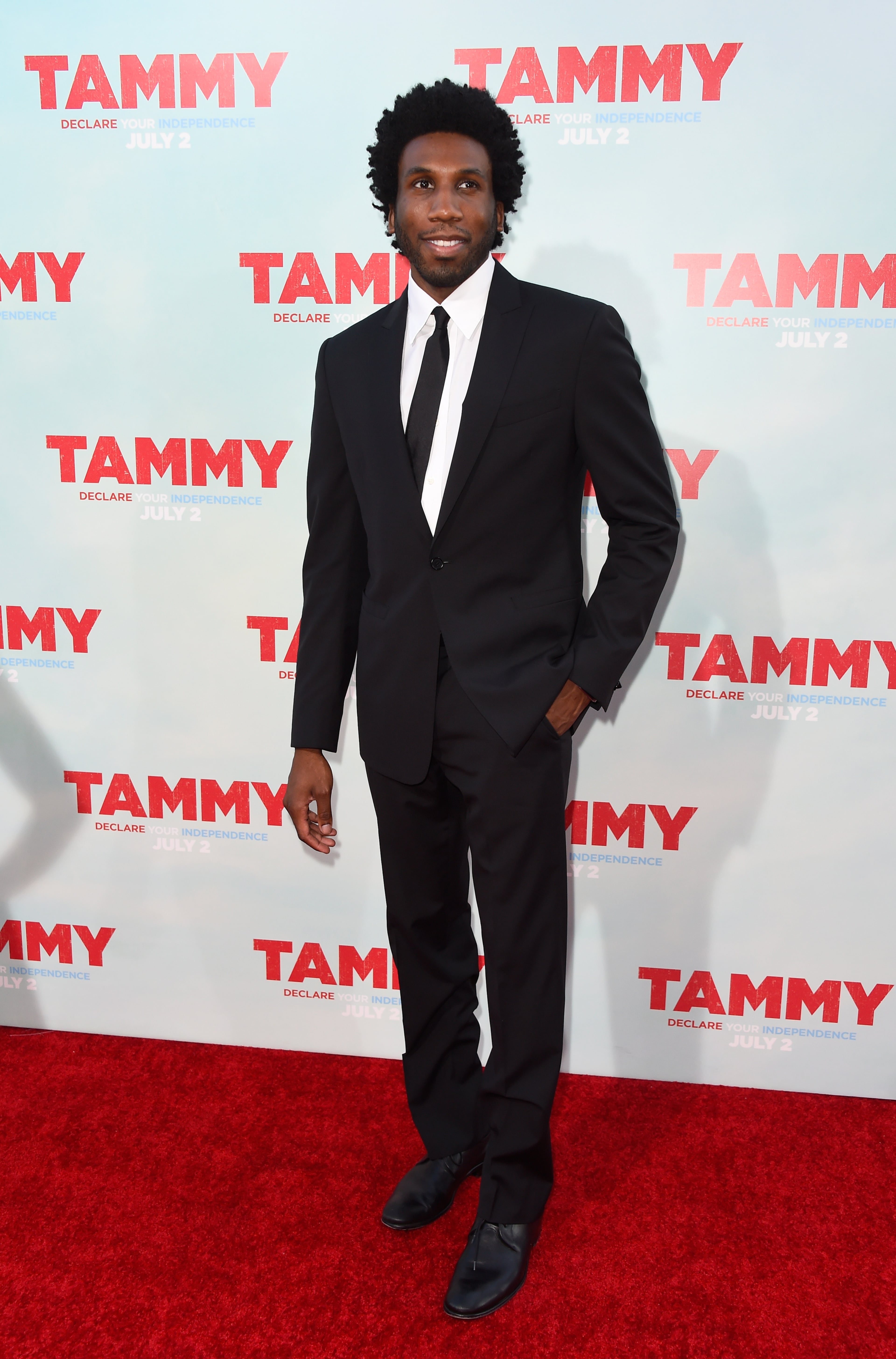 HOLLYWOOD, CA - JUNE 30: Actor Nyambi Nyambi attends the premiere of Warner Bros. Pictures' "Tammy" at TCL Chinese Theatre on June 30, 2014 in Hollywood, California. (Photo by Frazer Harrison/Getty Images)