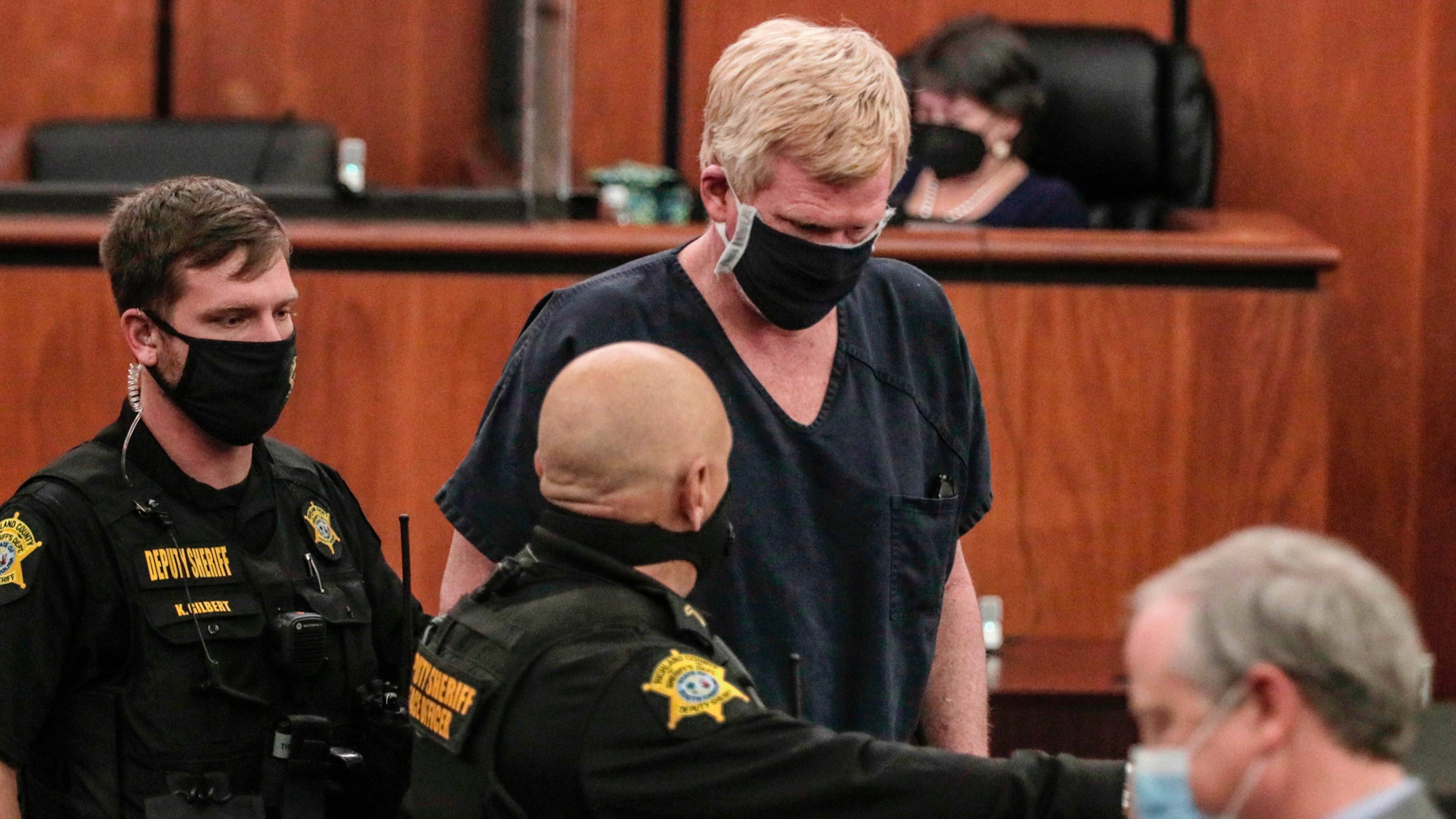 Alex Murdaugh arrives at his bond hearing Oct. 19 in Richland County, South Carolina. (Joshua Boucher/The State/TNS)