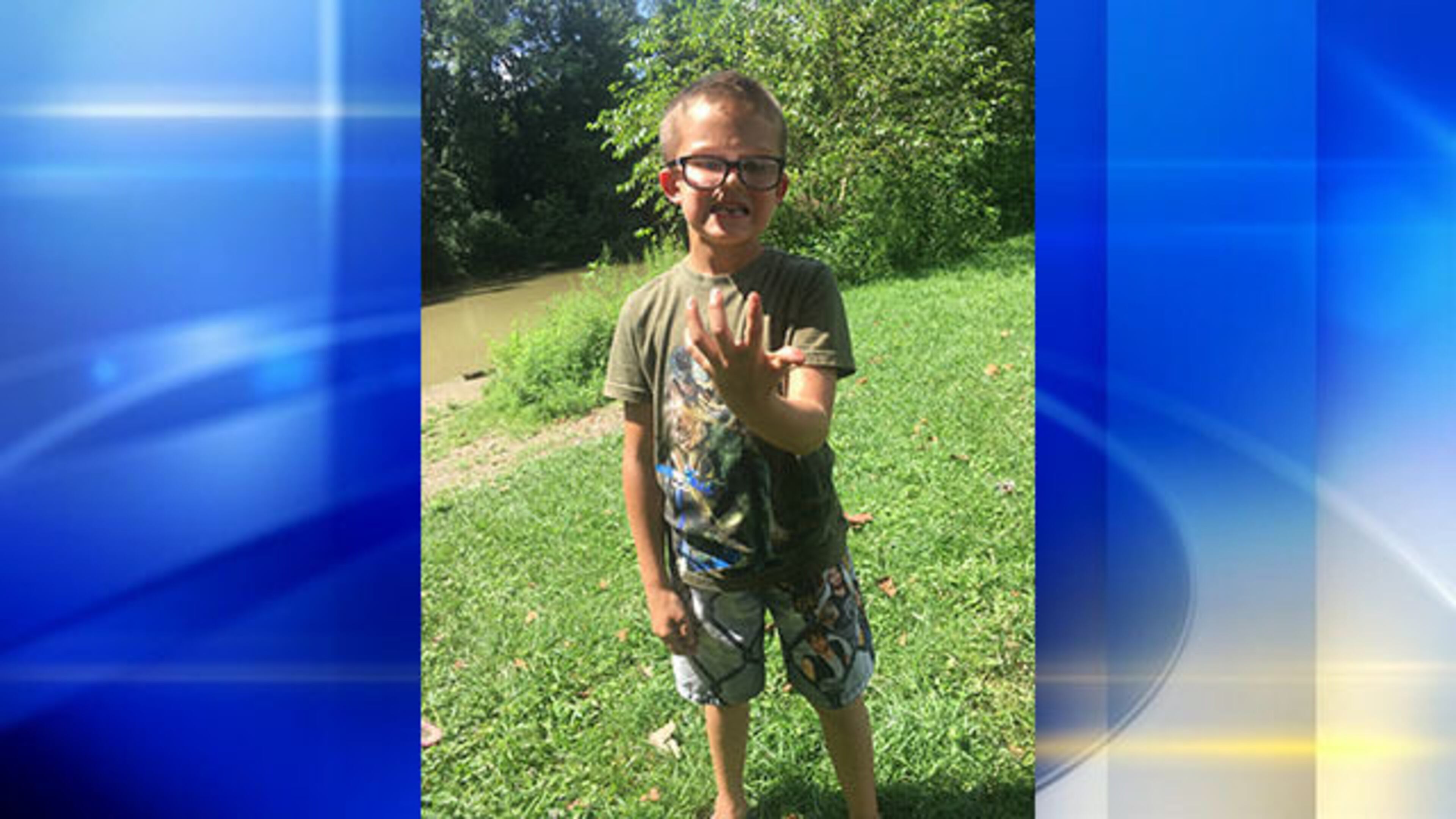 Akexton Steele was taken from his home Thursday night, police said.