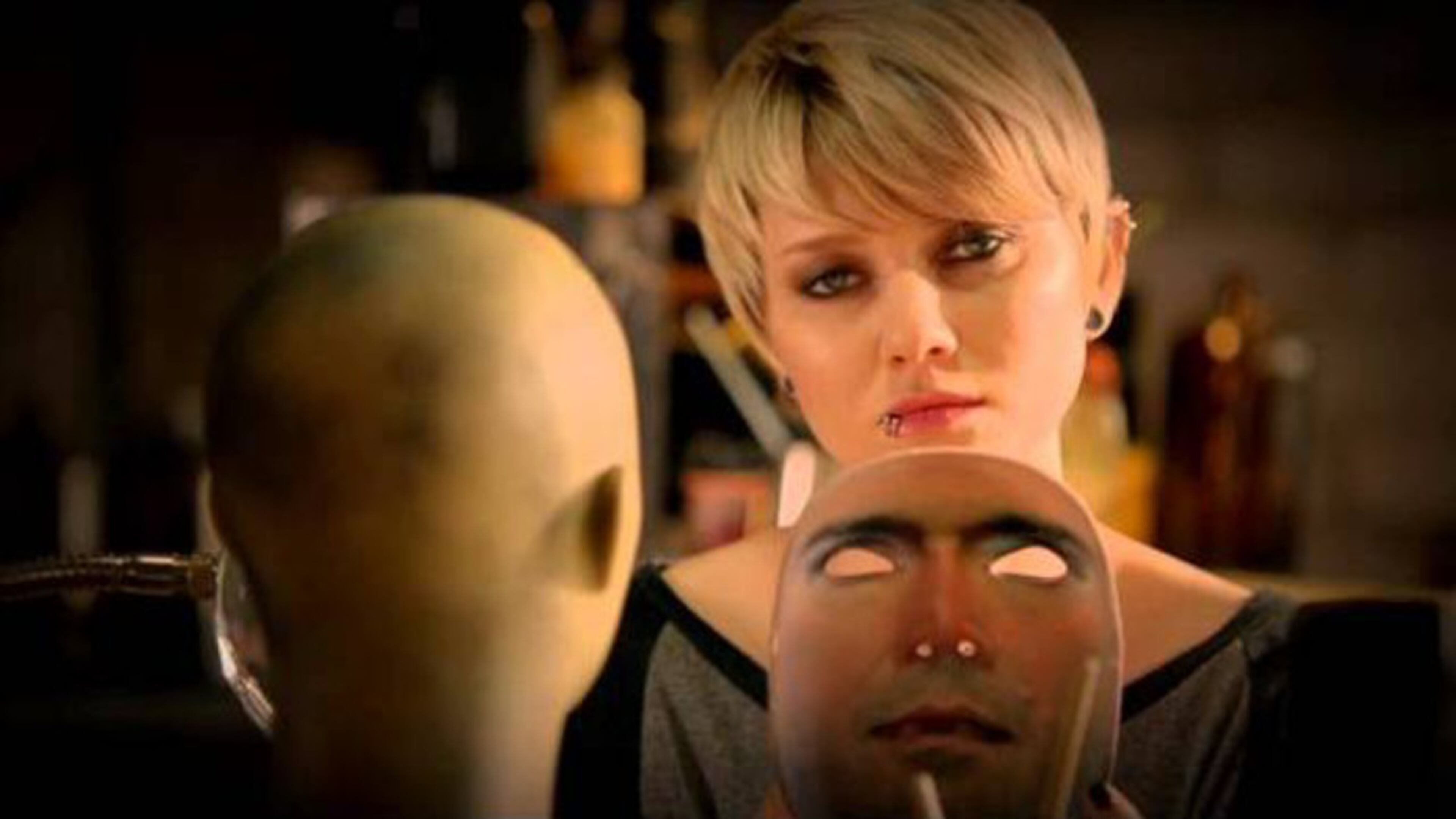 "The Following," which concludes season two Monday, is big on masks. CREDIT: Fox