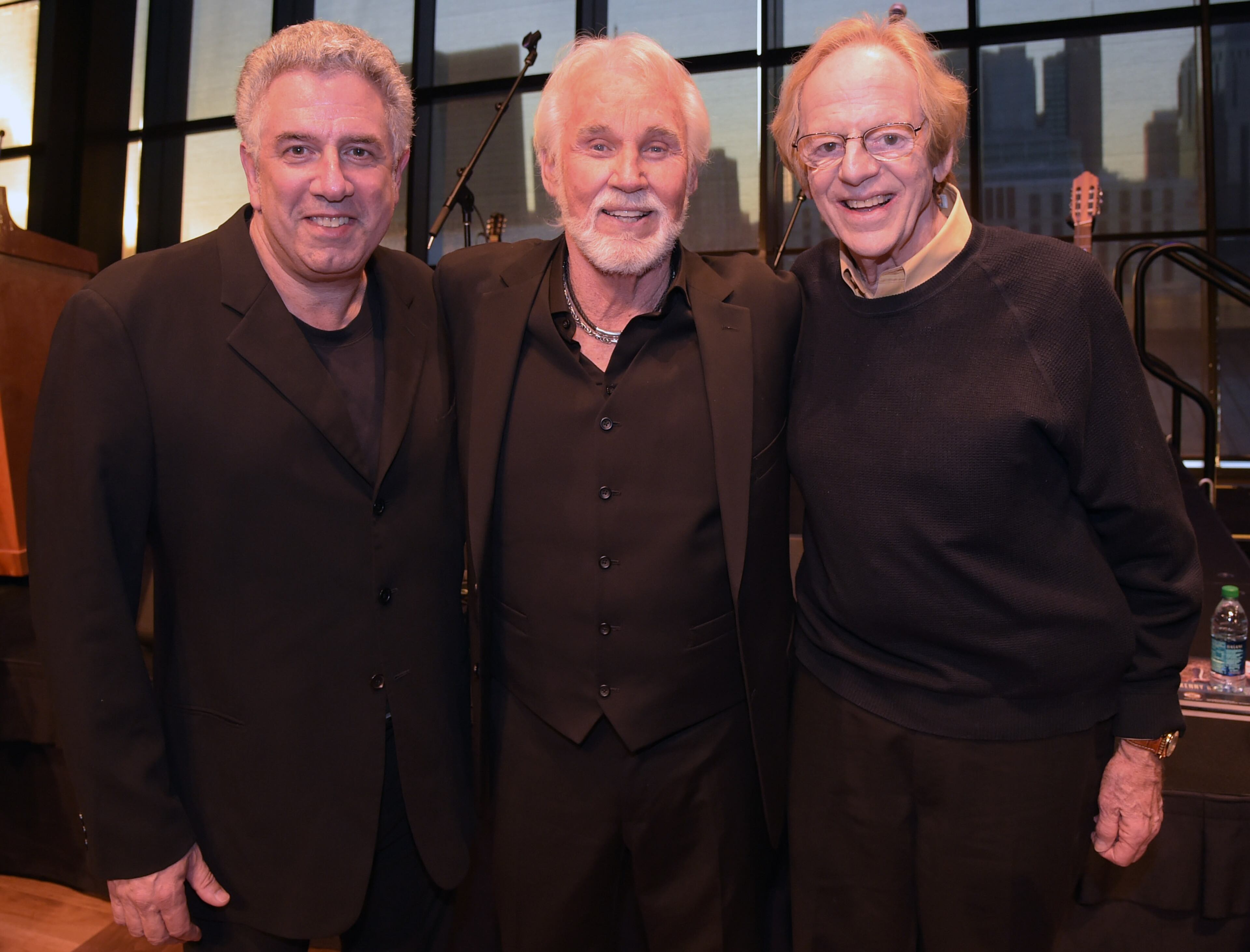 NASHVILLE, TN - AUGUST 13: Kenny Rogers present manager Ken Levitan - Vector Mangement, Country Music Hall of Fame member Kenny Rogers and Manager of Kenny Rogers first 33 years Ken Kragen attend the Country Music Hall of Fame Kenny Rogers Exhibit Opening Reception at the Country Music Hall of Fame and Museum on August 13, 2014 in Nashville, Tennessee. (Photo by Rick Diamond/Getty Images for the Country Music Hall of Fame and Museum)
