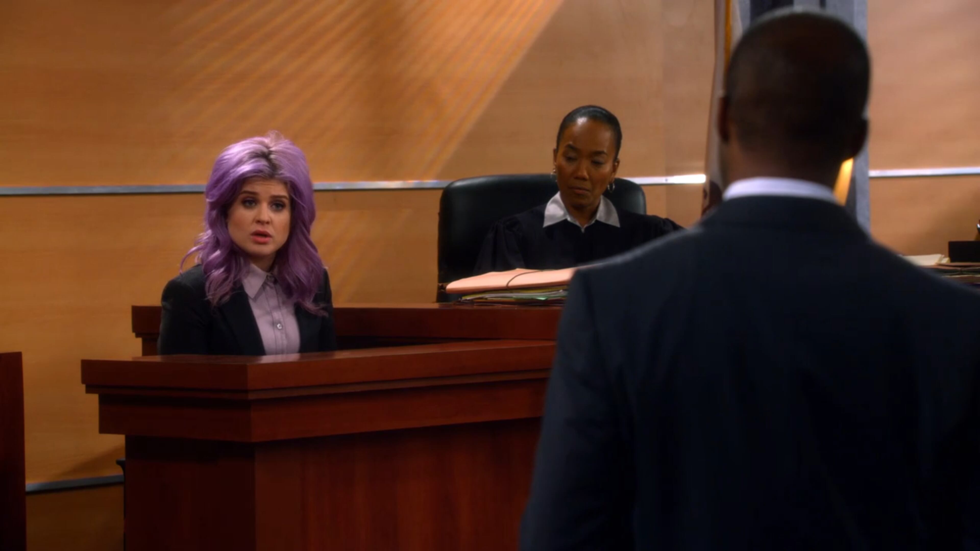 Kelly Osbourne played a fan of a pop star who attempted to murder the pop star's cheating ex in an episode of "Drop Dead Diva" that aired on Lifetime in 2012. (Lifetime)