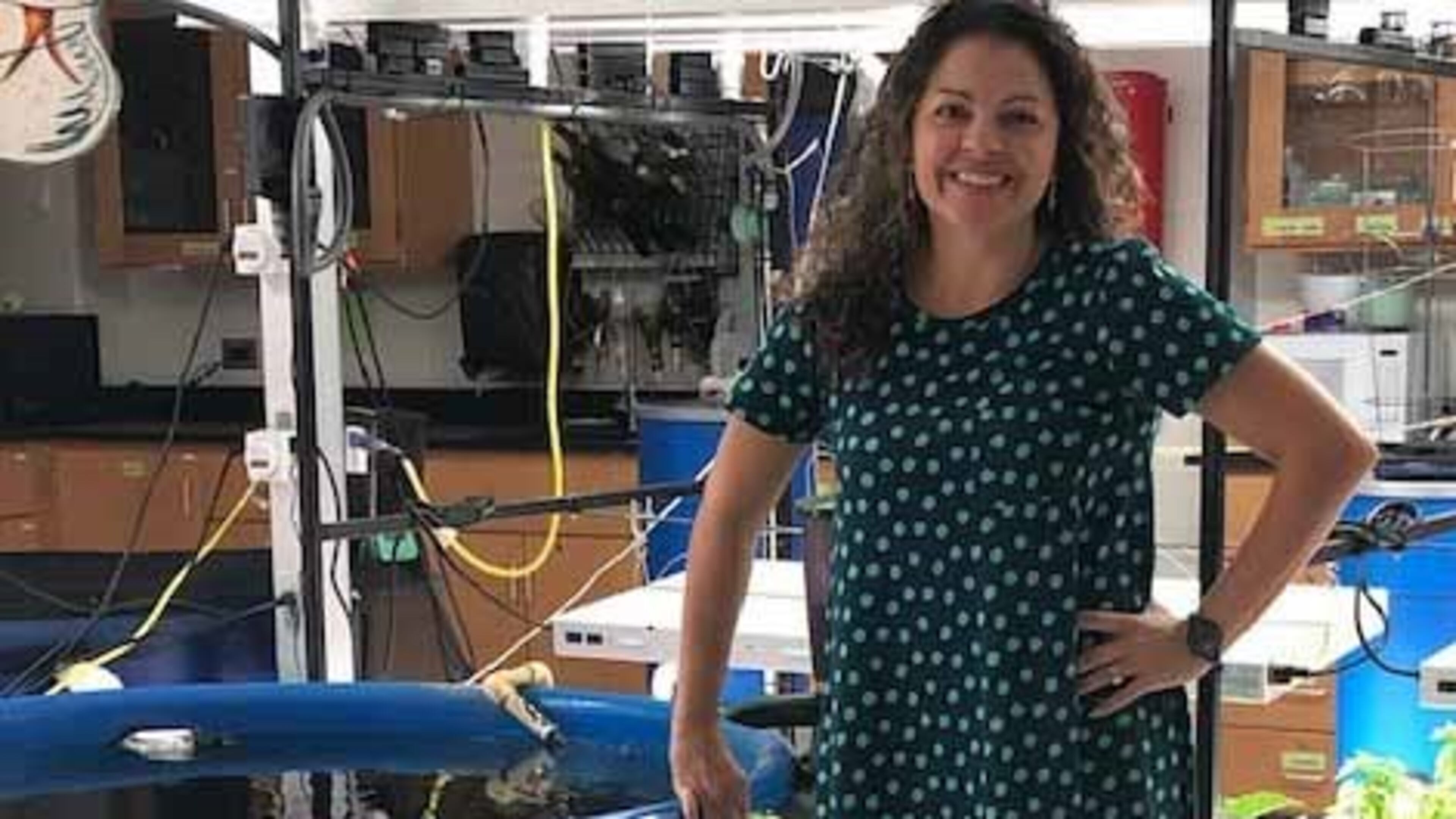 Carrie Settles Livers, a science teacher at Brookwood High School, is the only teacher in Georgia to receive a Presidential Innovation Award for Environmental Educators from the U.S. Environmental Protection Agency. COURTESY OF GWINNETT COUNTY PUBLIC SCHOOLS