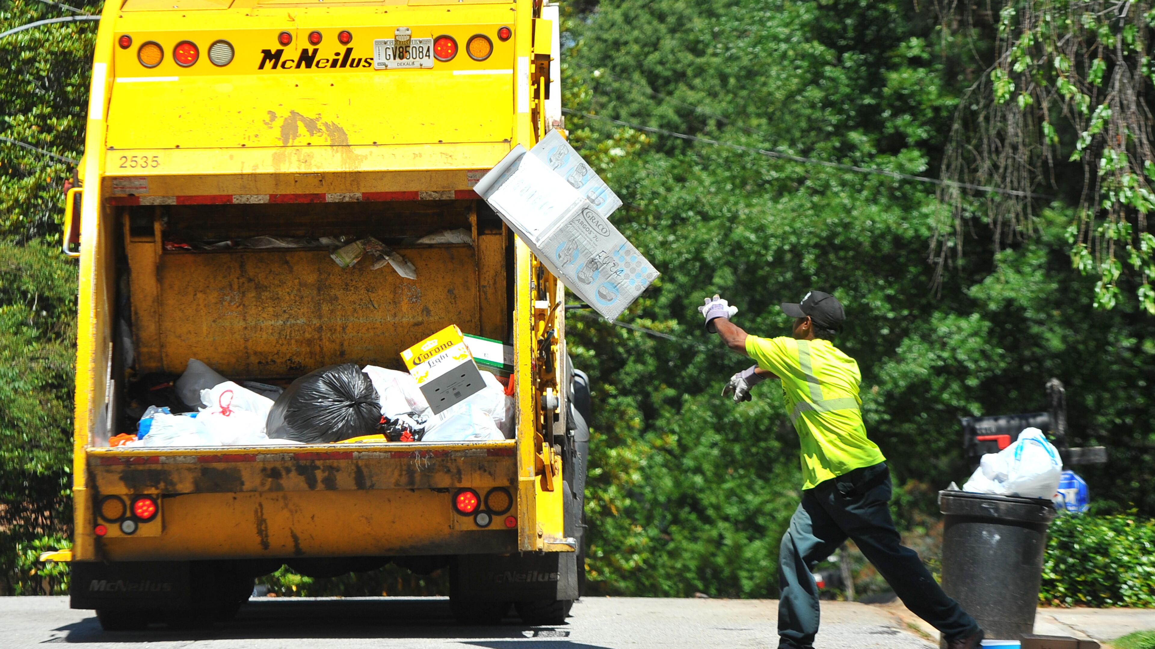 Smyrna will spend nearly $304,000 to buy three dump trucks and a garbage truck. AJC file photo