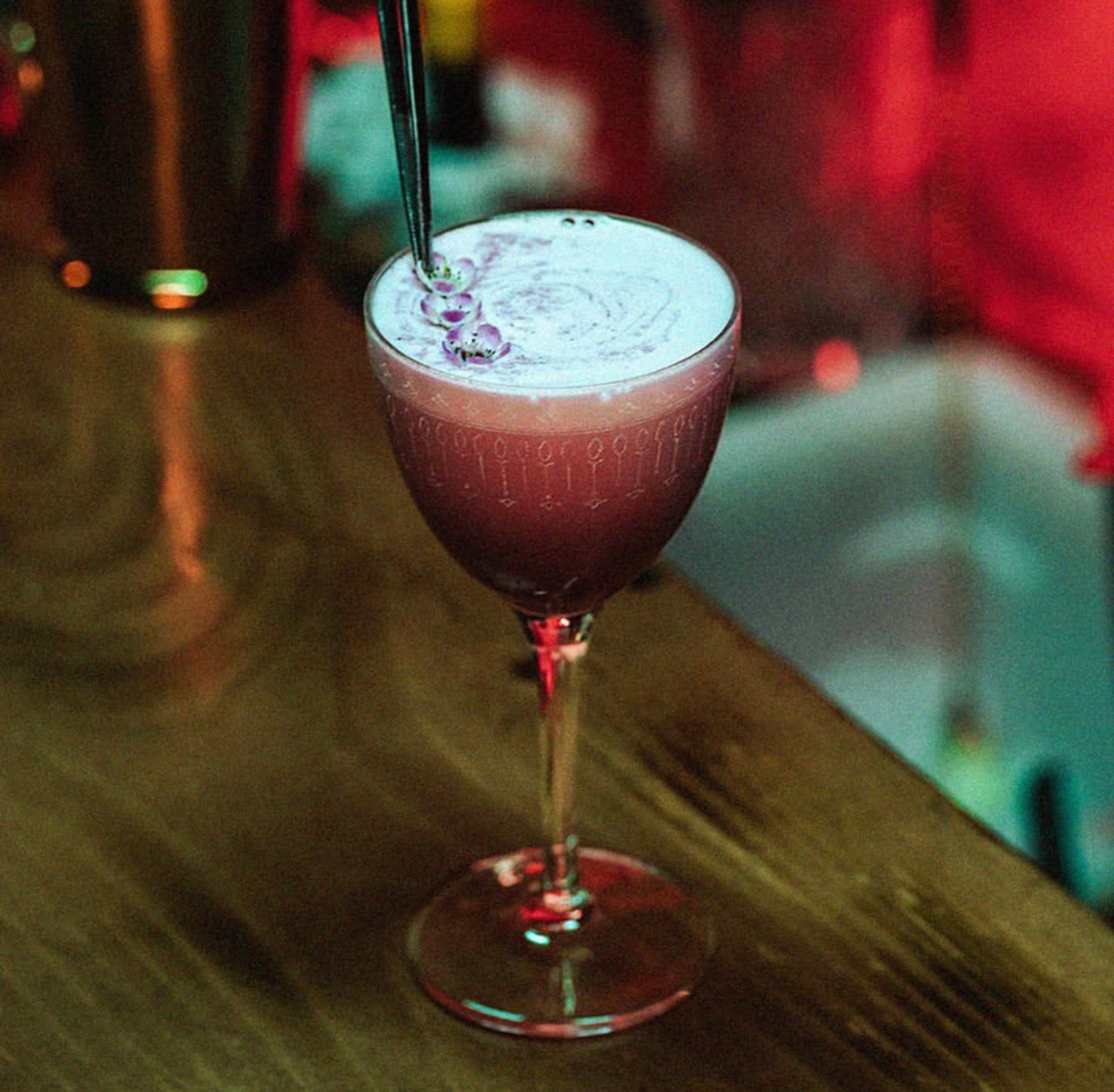 Mezcal will be a featured spirit at Palo Santo, including in a cocktail like the Oasis Sour (pictured).
Courtesy of The Cocktail Shaker Co.