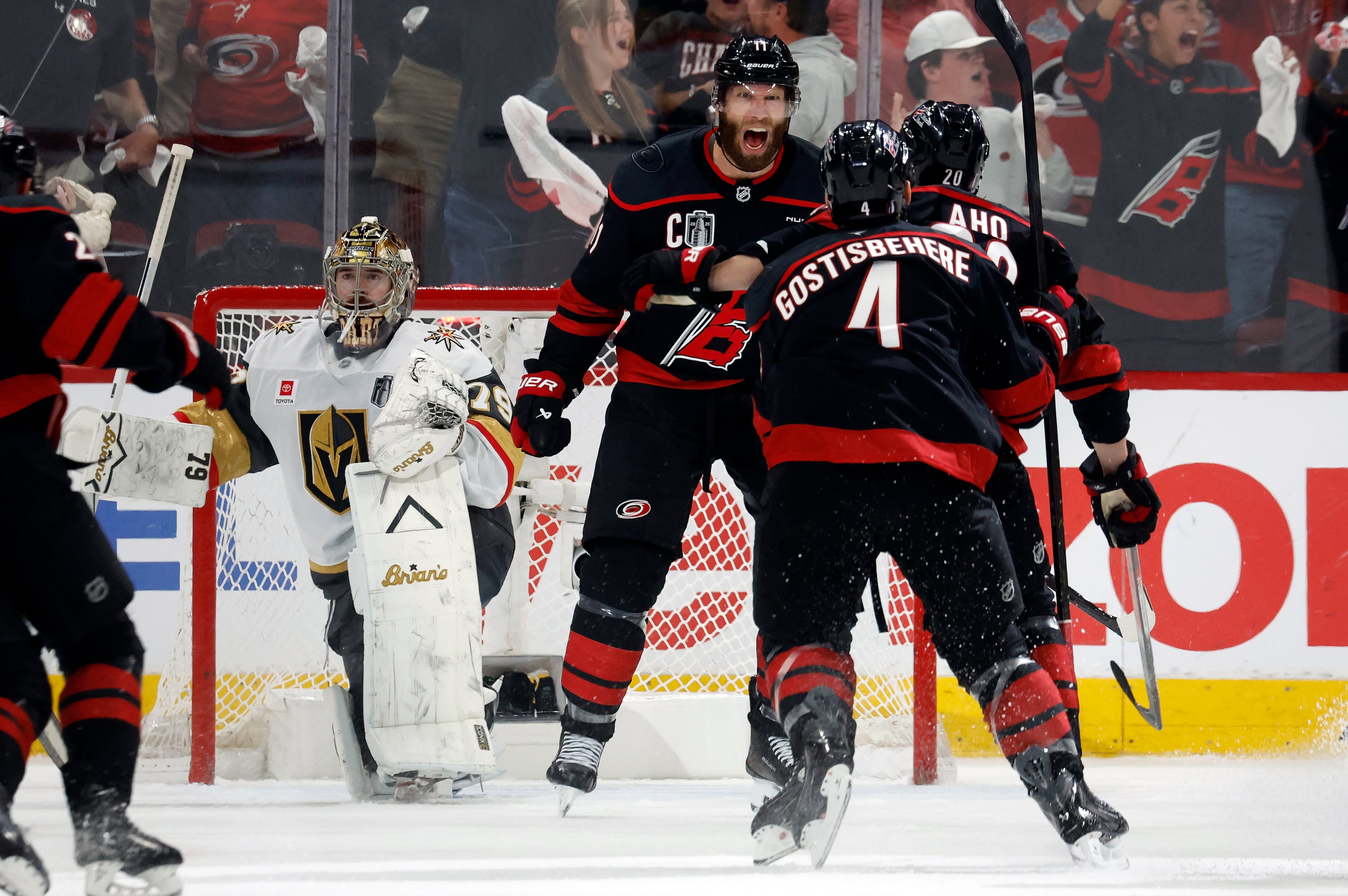 Stanley Cup Golden Knights Hurricanes Hockey