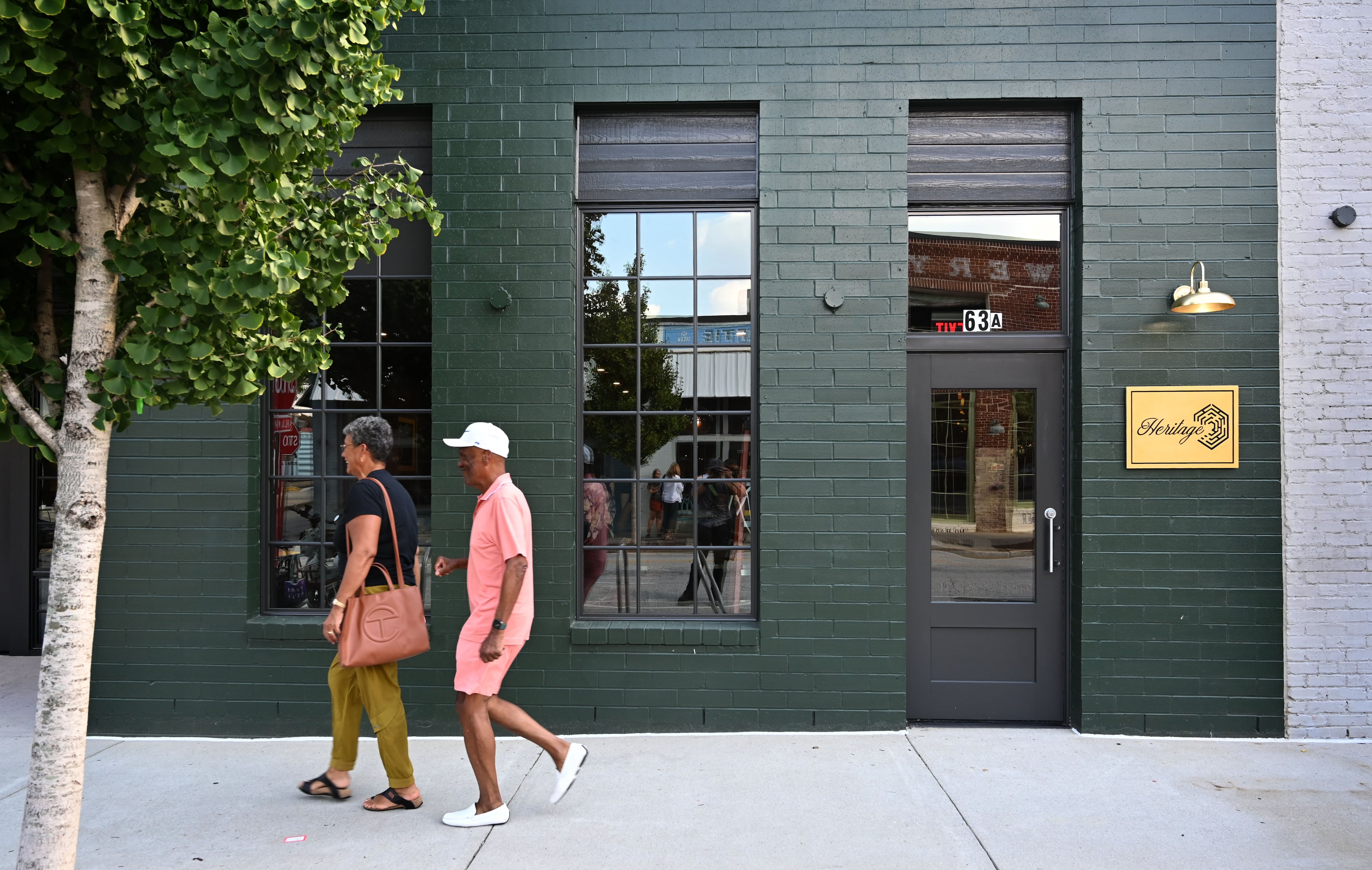 Exterior of Heritage Supper Club on Friday, Sept. 4, 2026, in Atlanta. Heritage, the highly anticipated new restaurant from chef Demetrius Brown, is set to open Sept. 10. (Hyosub Shin/AJC)