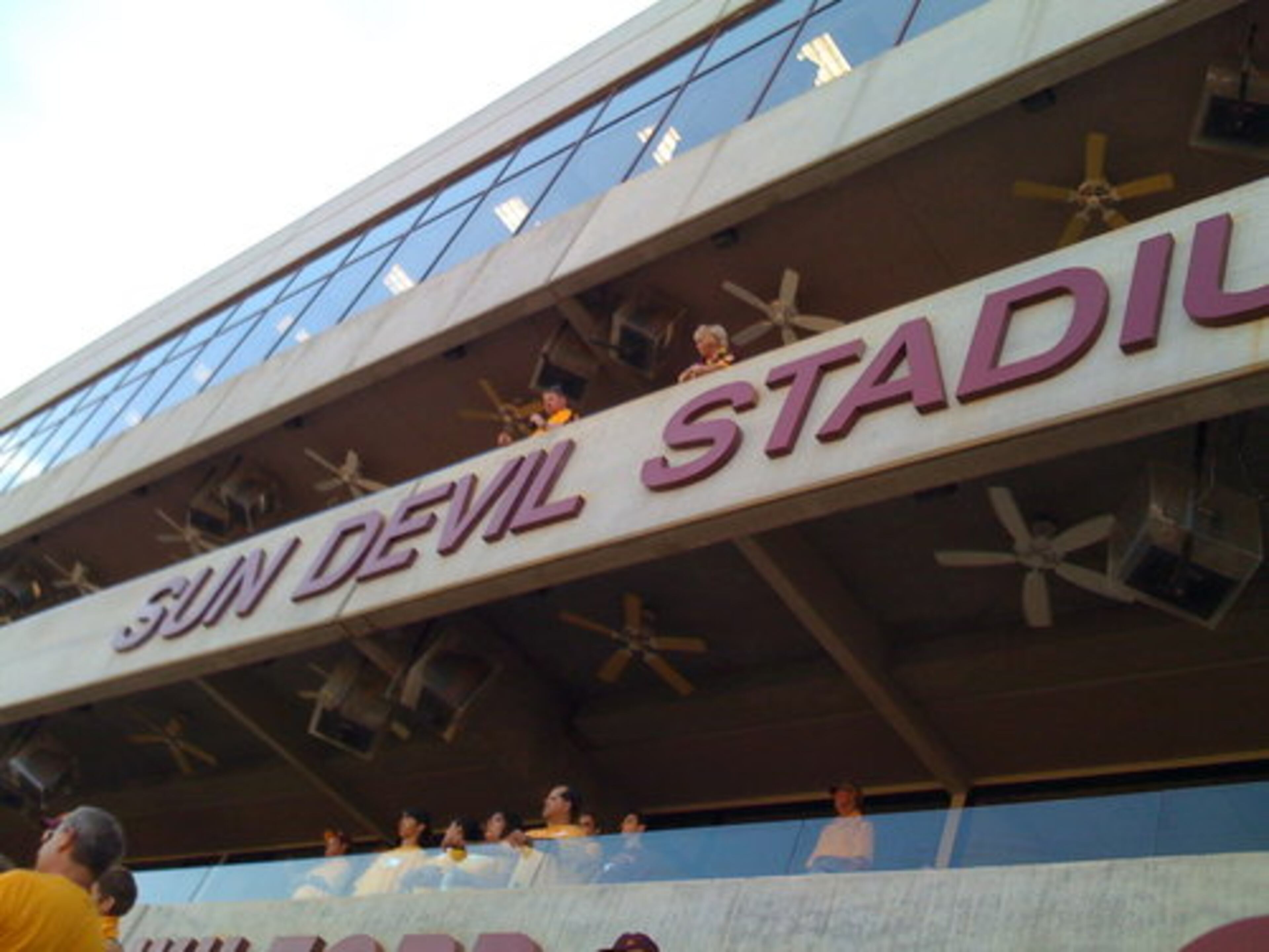 SunDevil Stadium Press Box
