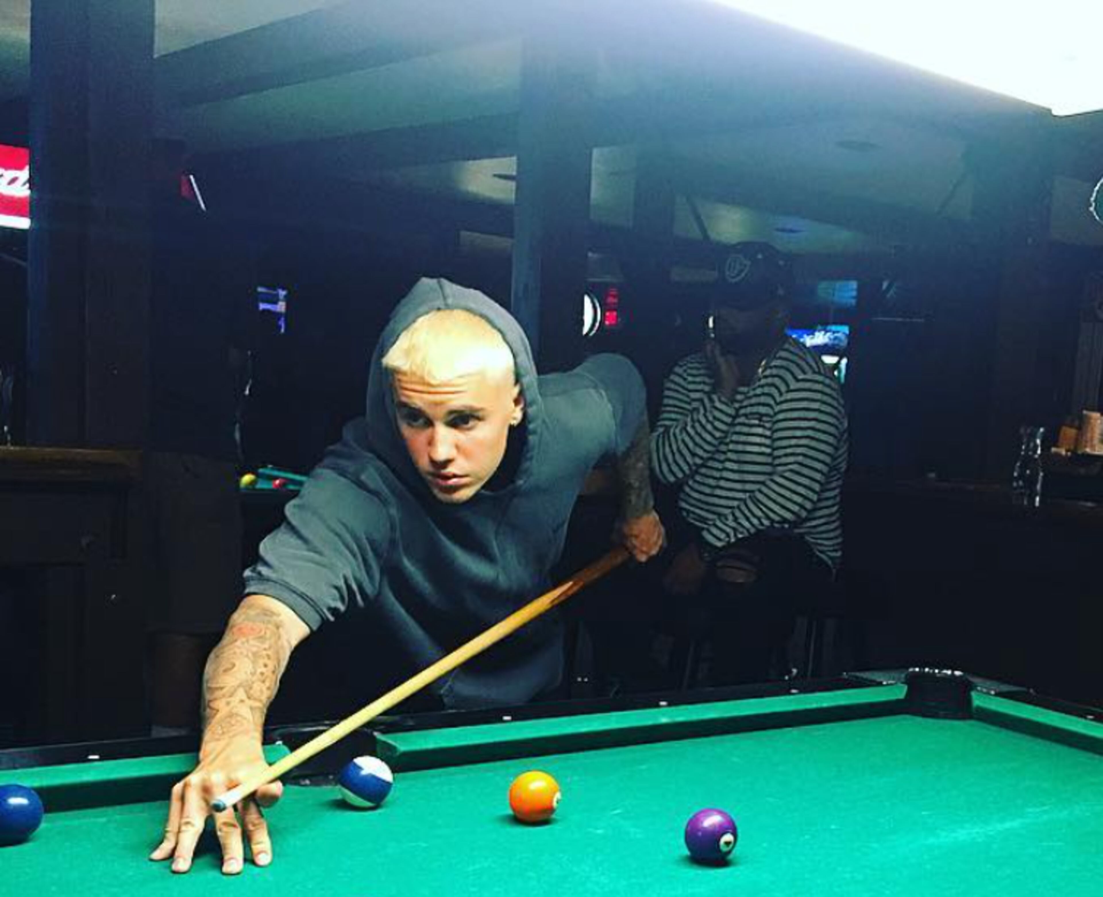 Justin Bieber posted this photo of himself
