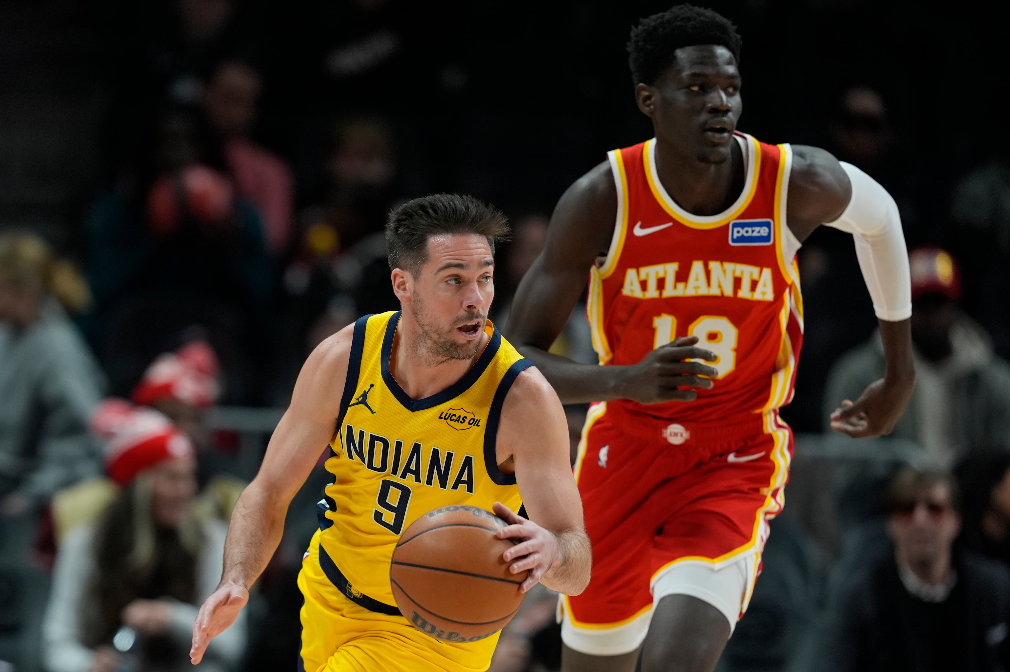 Pacers Hawks Basketball