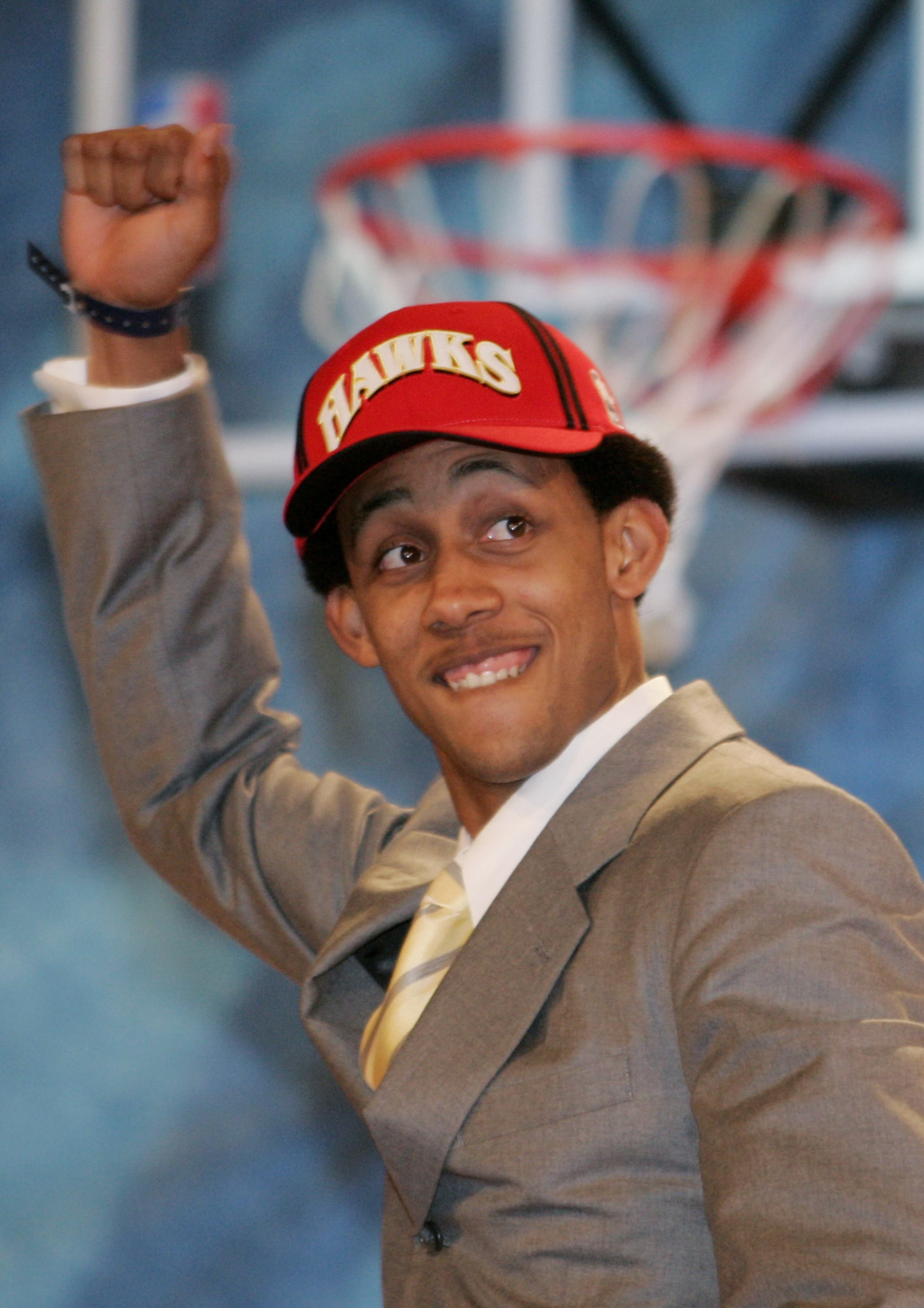 Josh Childress of Stanford was chosen by the Hawks in the first round of the 2004 NBA Draft.
