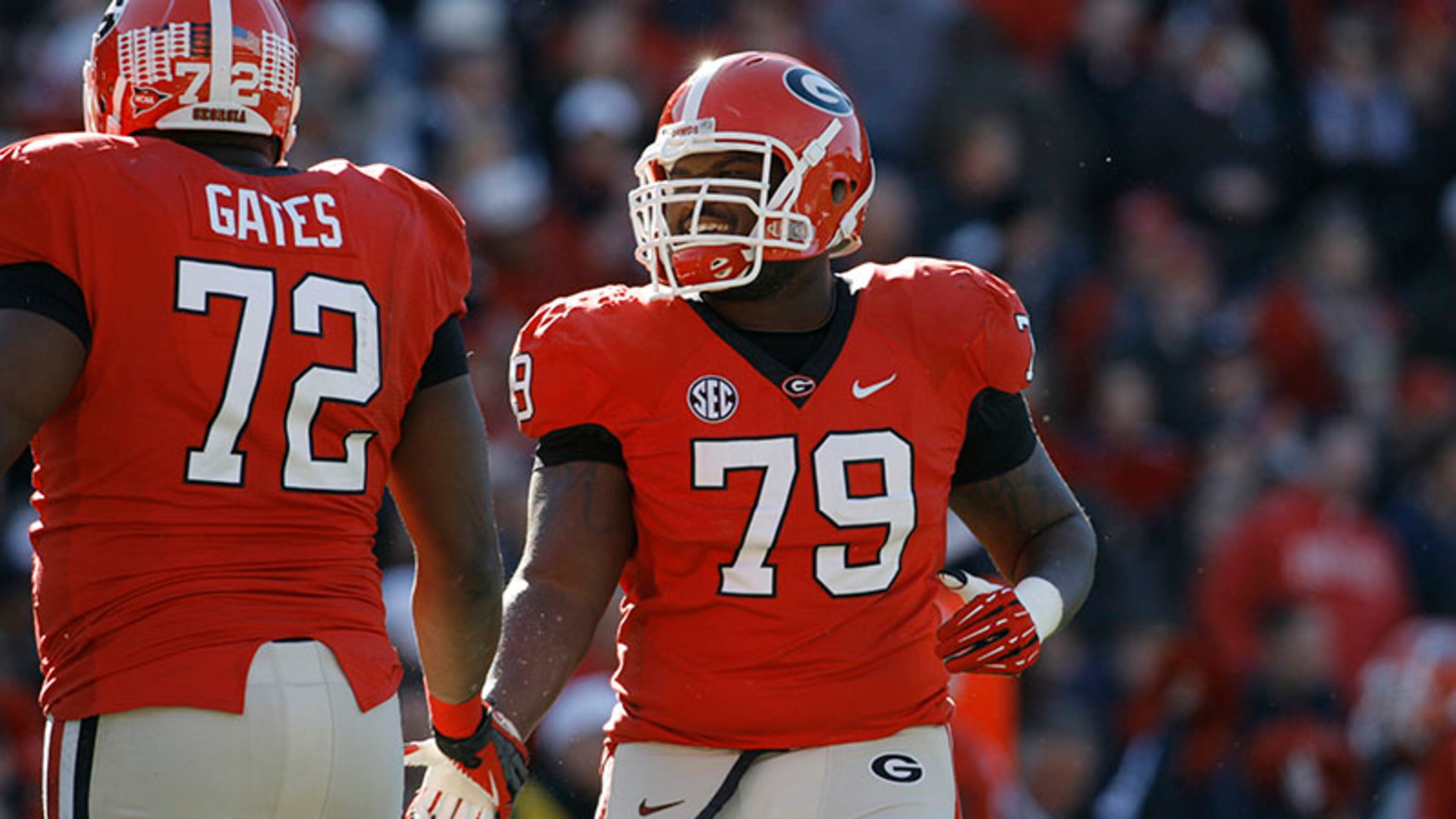 Mark Beard played in 26 games (including two starts) mostly at left tackle over the past two years.