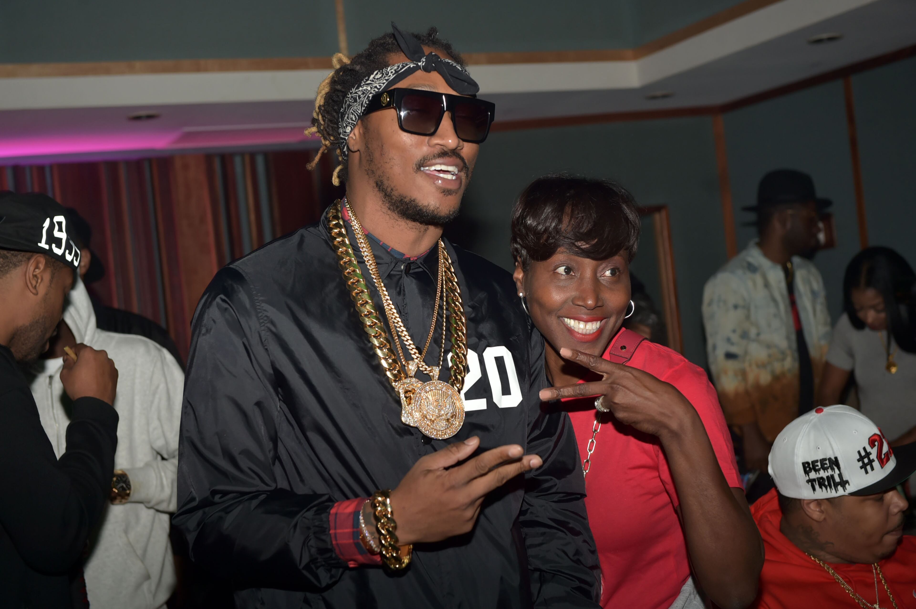 NORCROSS, GA - OCTOBER 28: Future attends his Monster Mixtape Release Party at Tree Sounds Studios on October 28, 2014 in Norcross, Georgia. (Photo by Moses Robinson/Getty Images for Jaiden Entertainment)