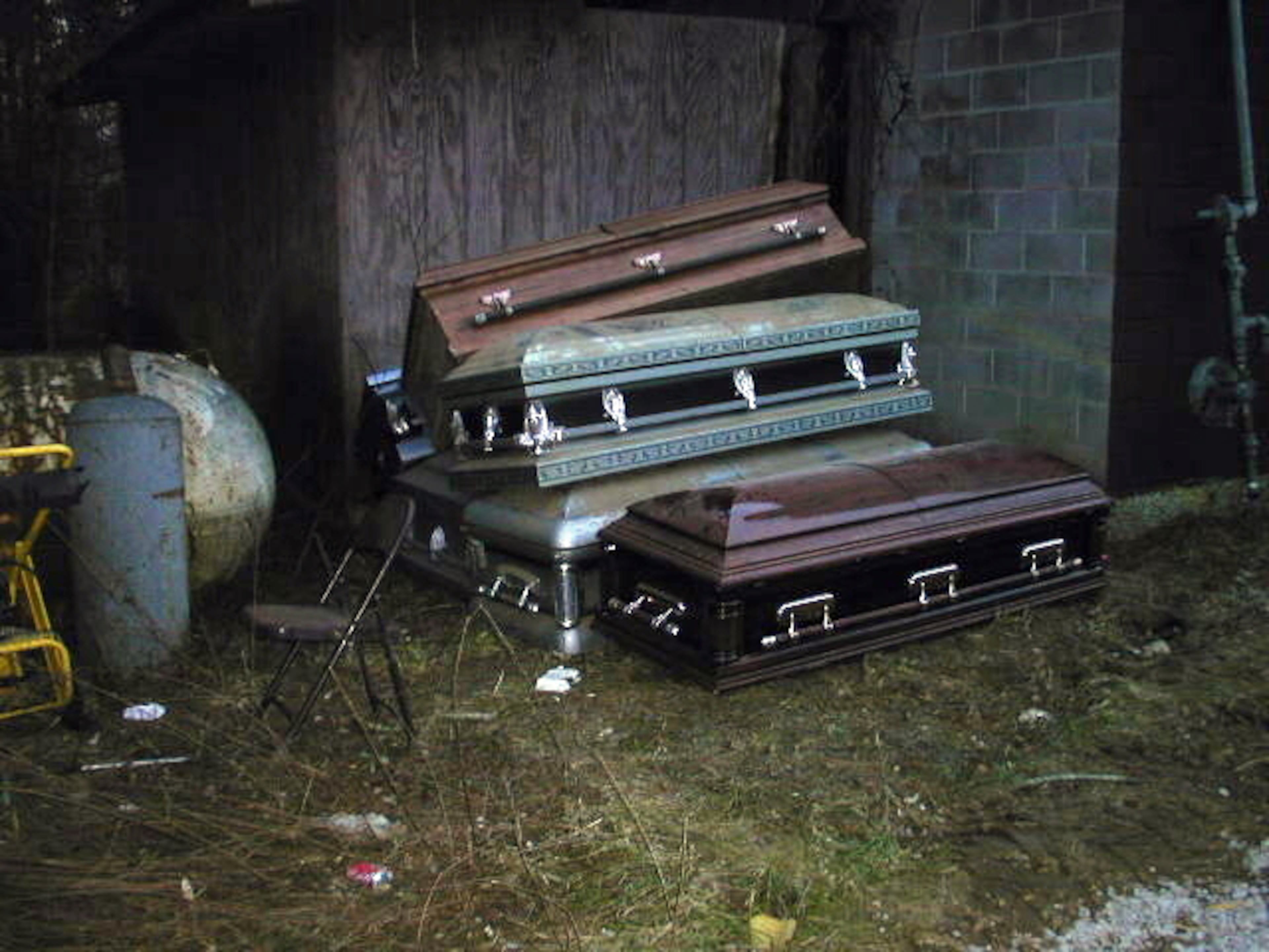 Media reports vary on the number of desecrated bodies found at the Tri-State Crematory site. In 2003, the GBI stated the number was 334. But an analysis published in 2008 in the scientific journal called Recovery, Analysis and Identification of Commingled Remains lists the number at 339.