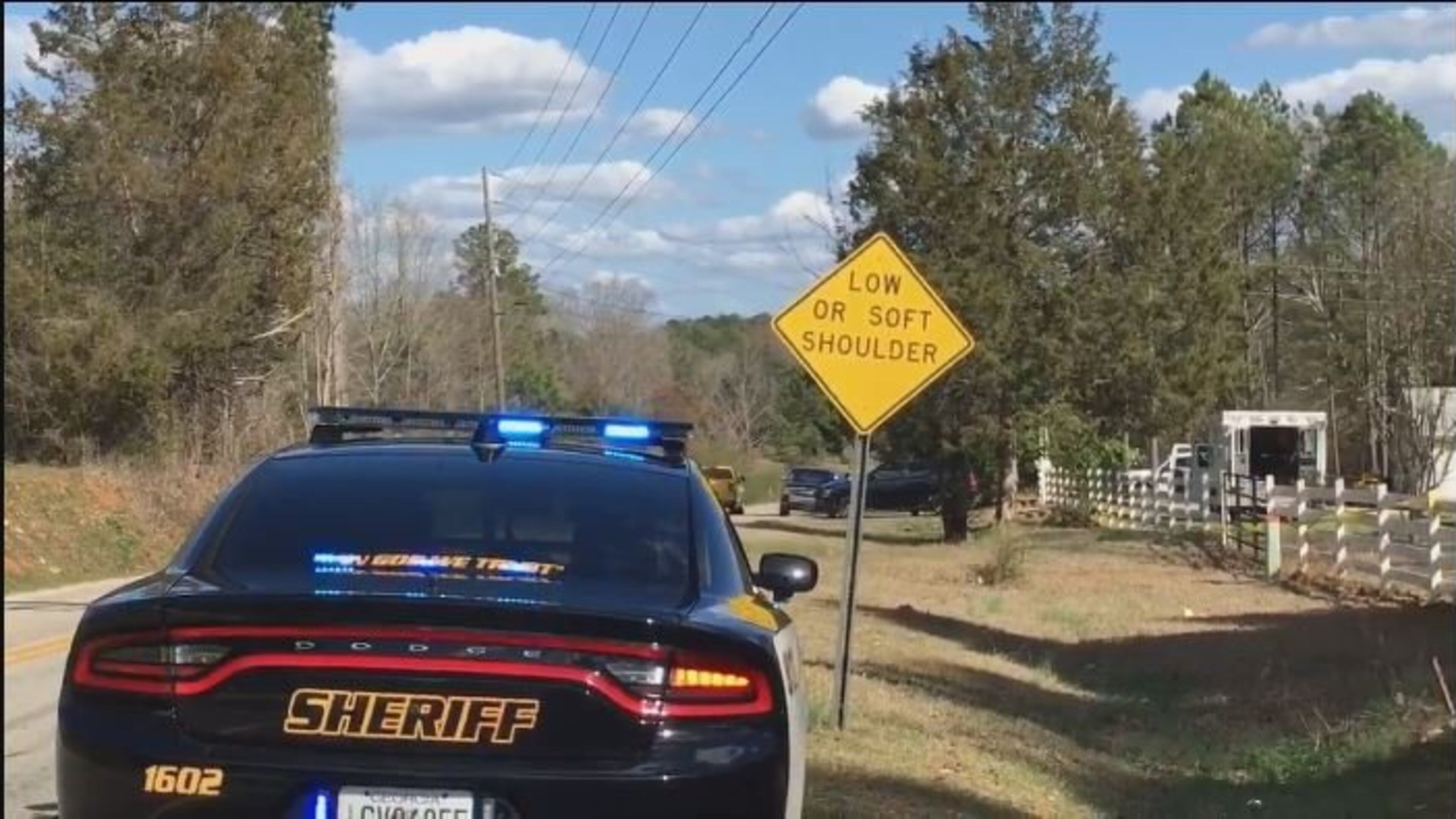 A man died Friday in Butts County after an incident with deputies. (Credit: Channel 2 Action News)