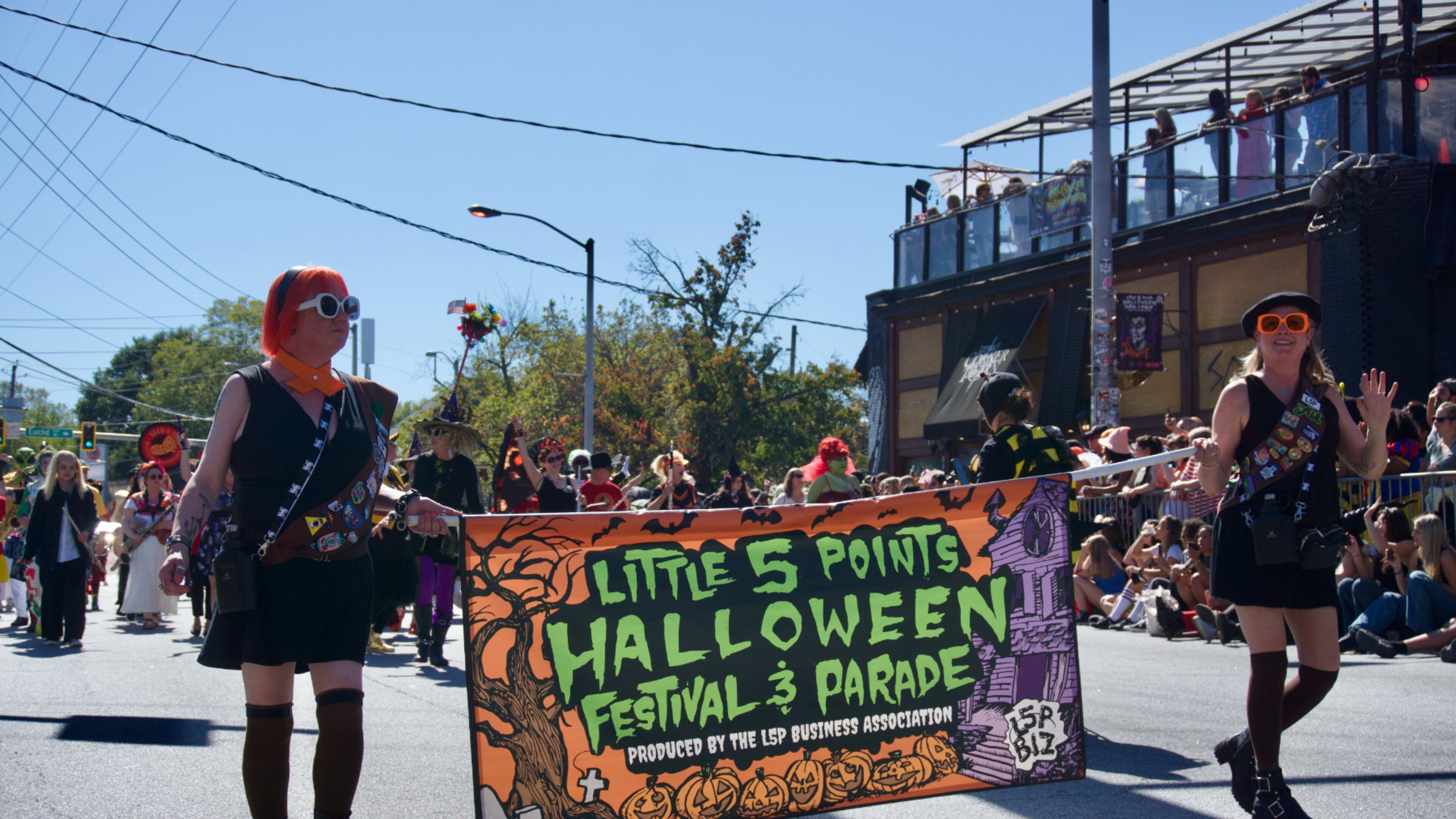 The annual Little Five Points Halloween Festival & Parade, held on Saturday-Sunday, Oct. 18-19, features vendors, music and more as well as a parade at noon Sunday. (Courtesy of Little 5 Points Cultural District/Reid Koski)