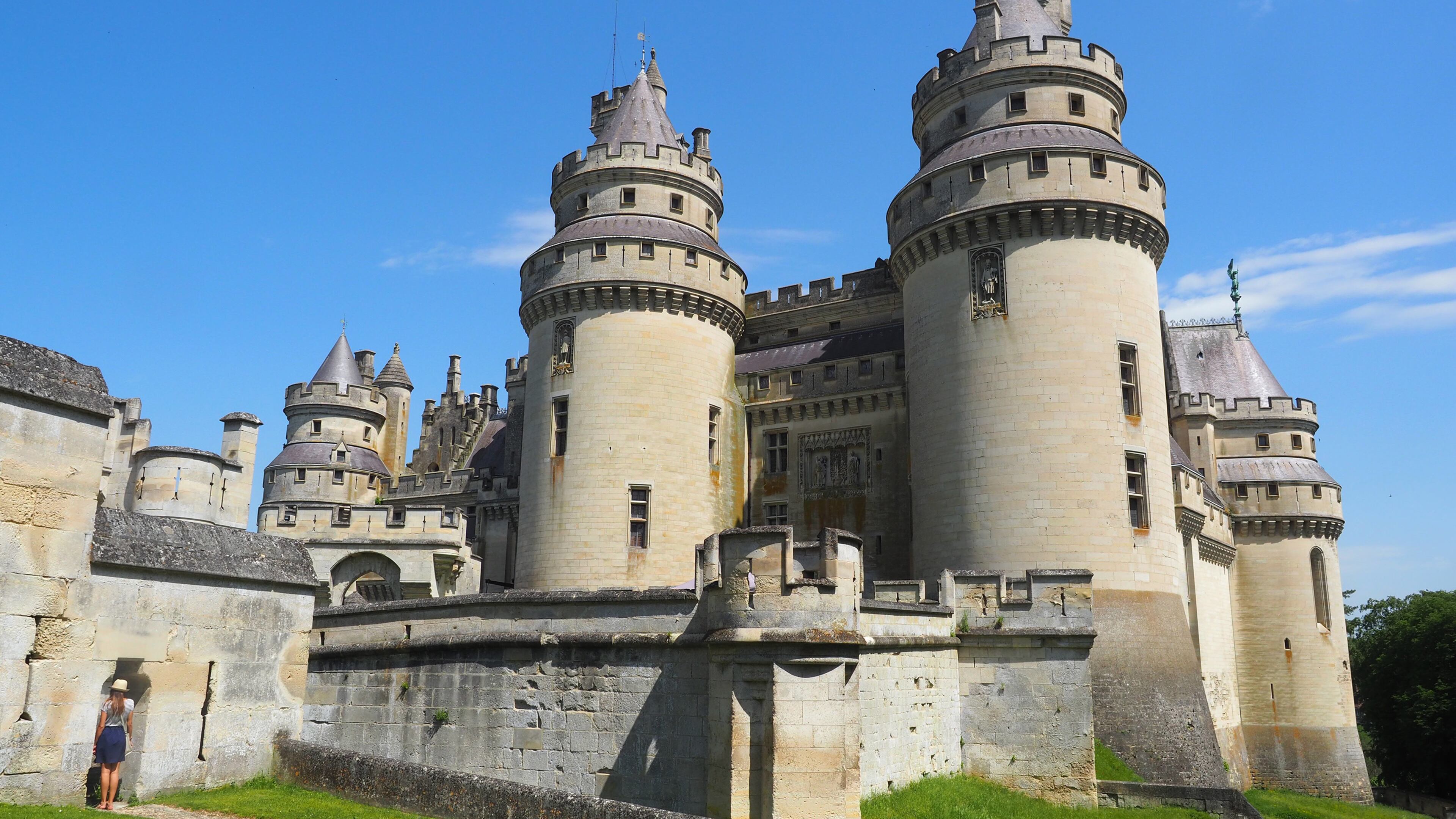Parts of the Chateau de Pierrefonds in L’Oise, France date from the 14th Century. (George Hobica/TNS)