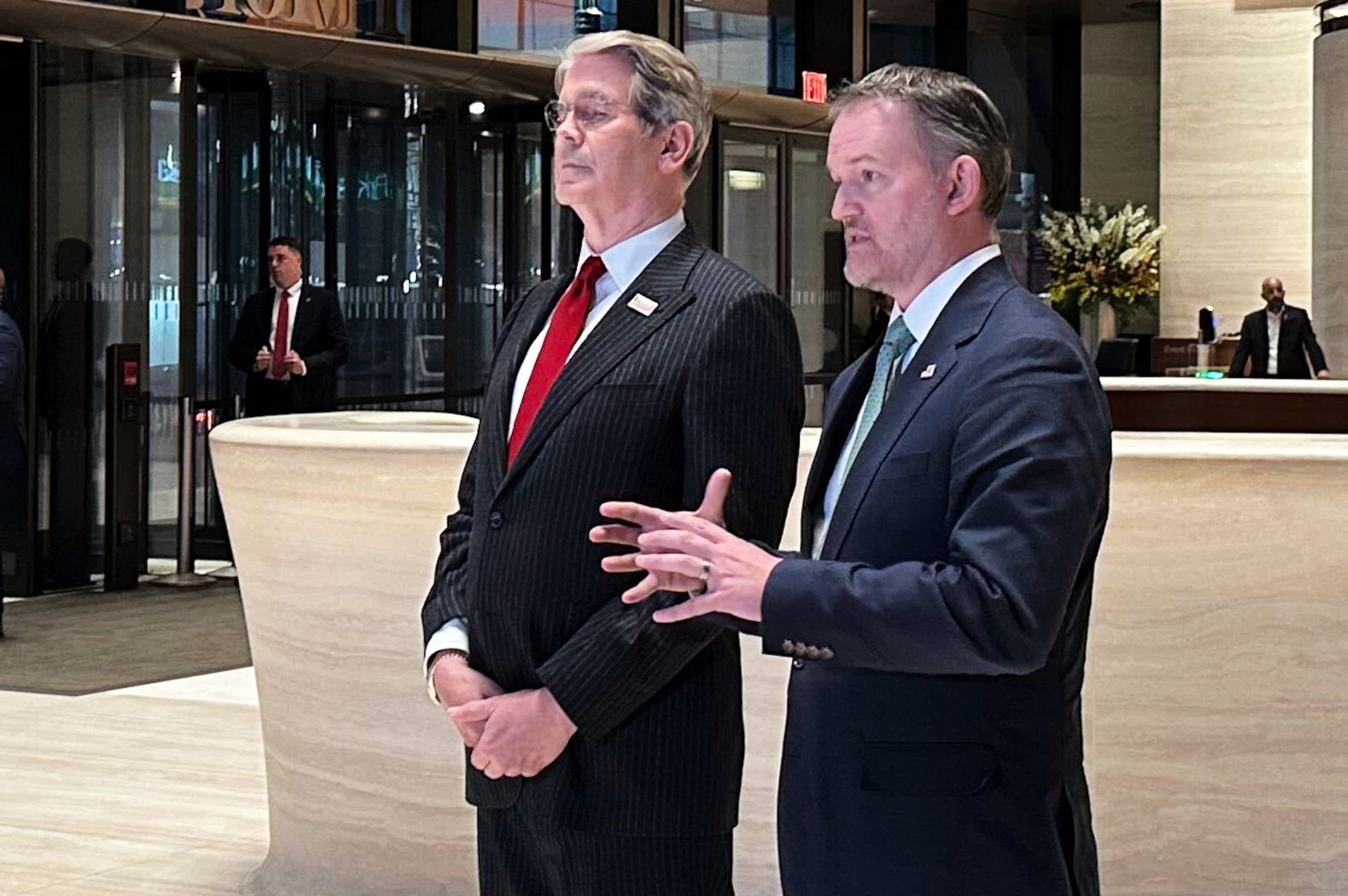 Trump Xi Bessent