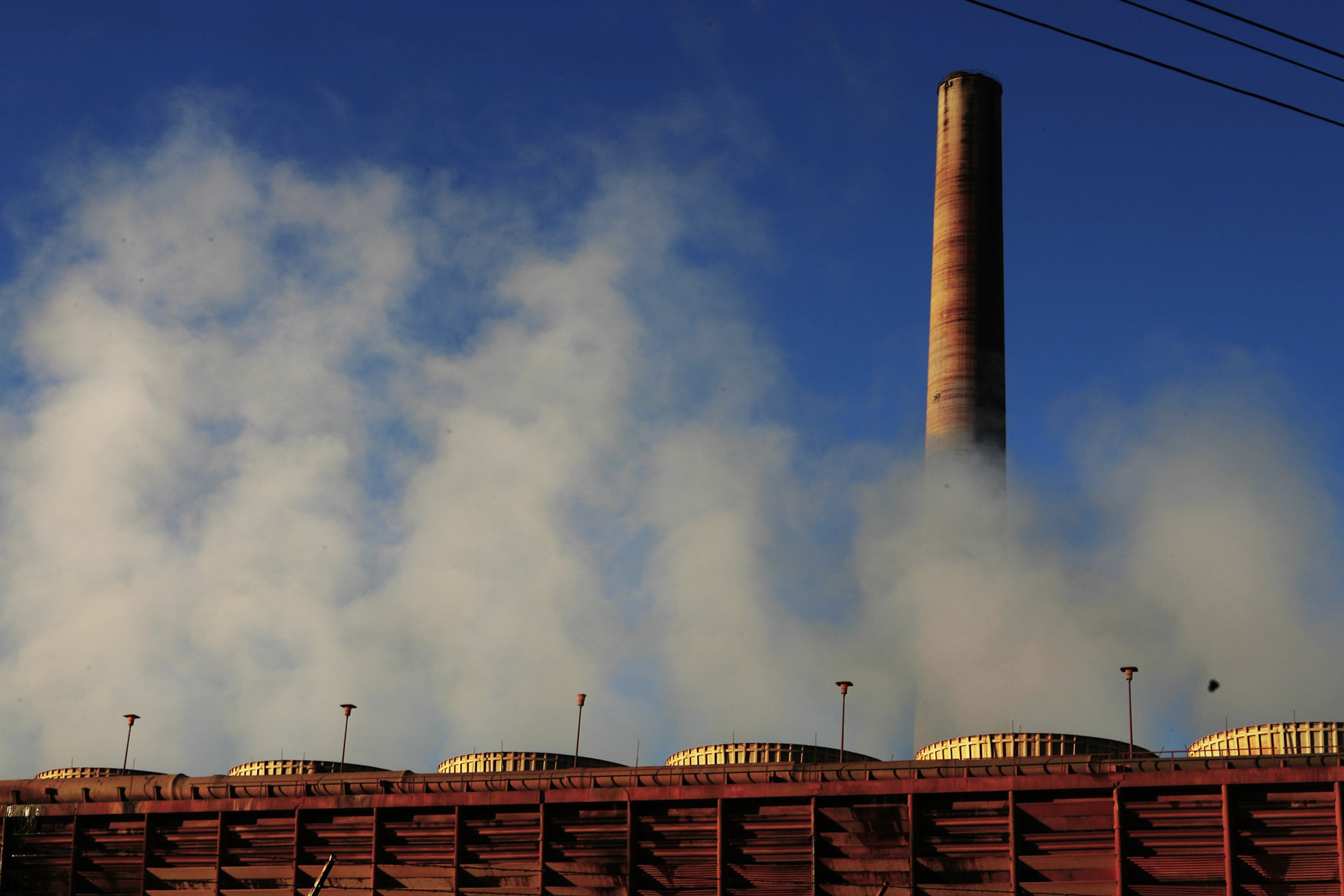 Georgia Power's Plant Yates added a natural gas power-generation turbine made at Mitsubishi Power Systems' Savannah Machinery Works in 2025. (Pouya Dianat/AJC 2016)