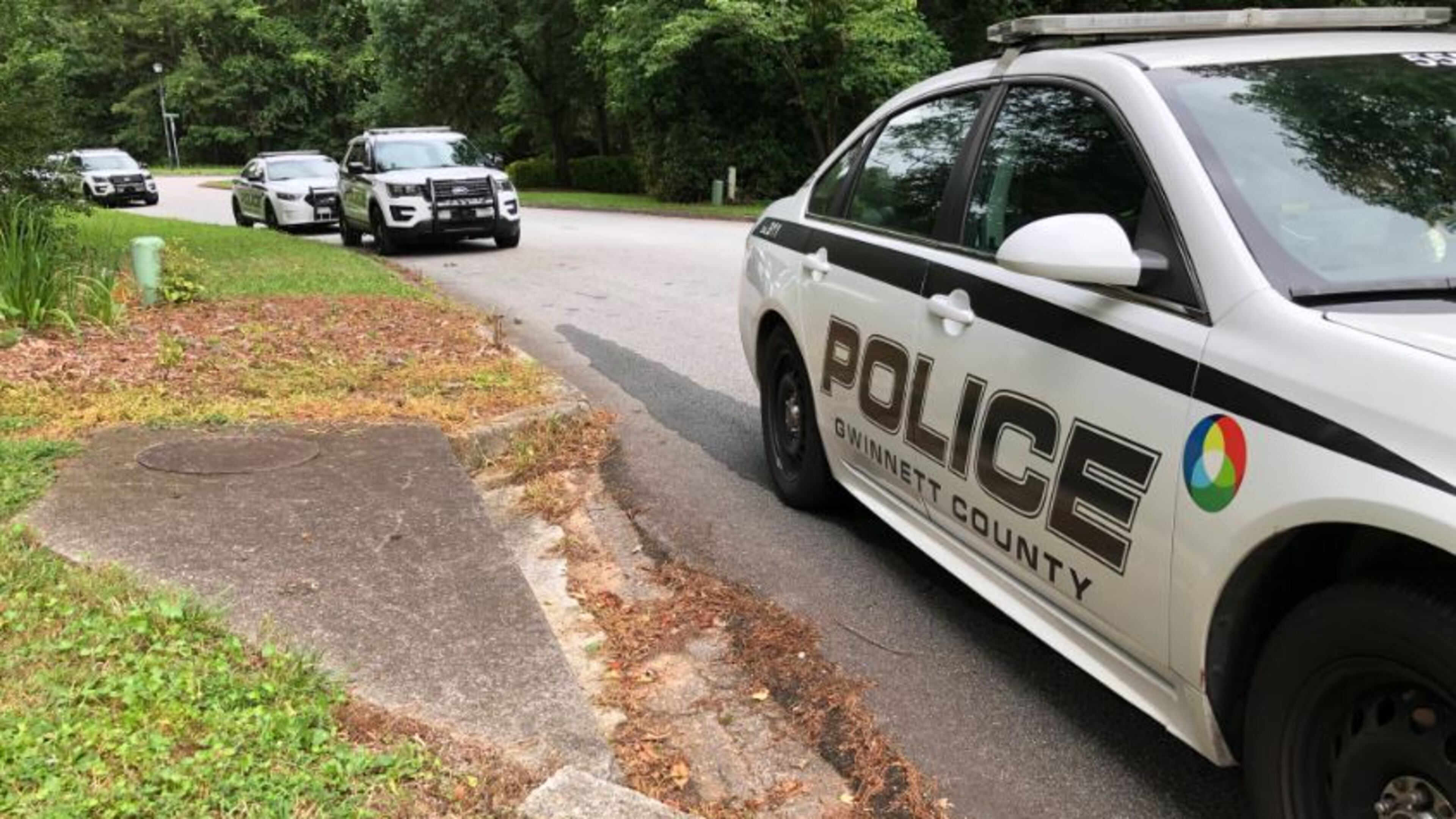 Gwinnett County police are at the scene on Graystone Parkway.