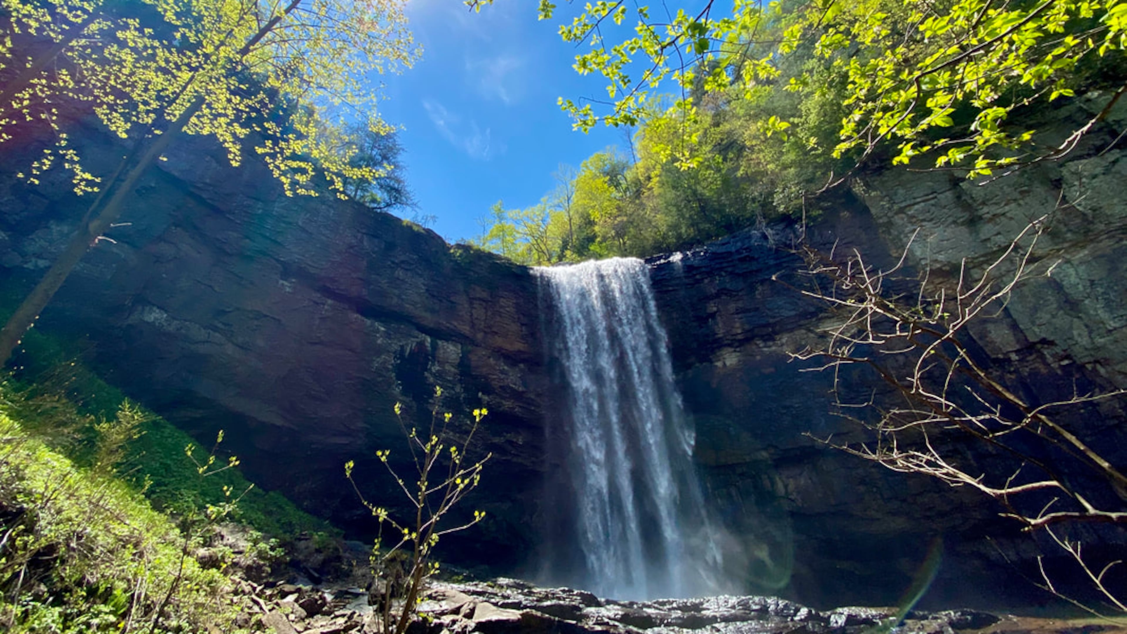 The Lula Lake Waterfall is on private property and open to the public twice a month who pay a $15 fee to hike to the 120-foot free falling waterfall.
Courtesy of the Lula Lake Organization.