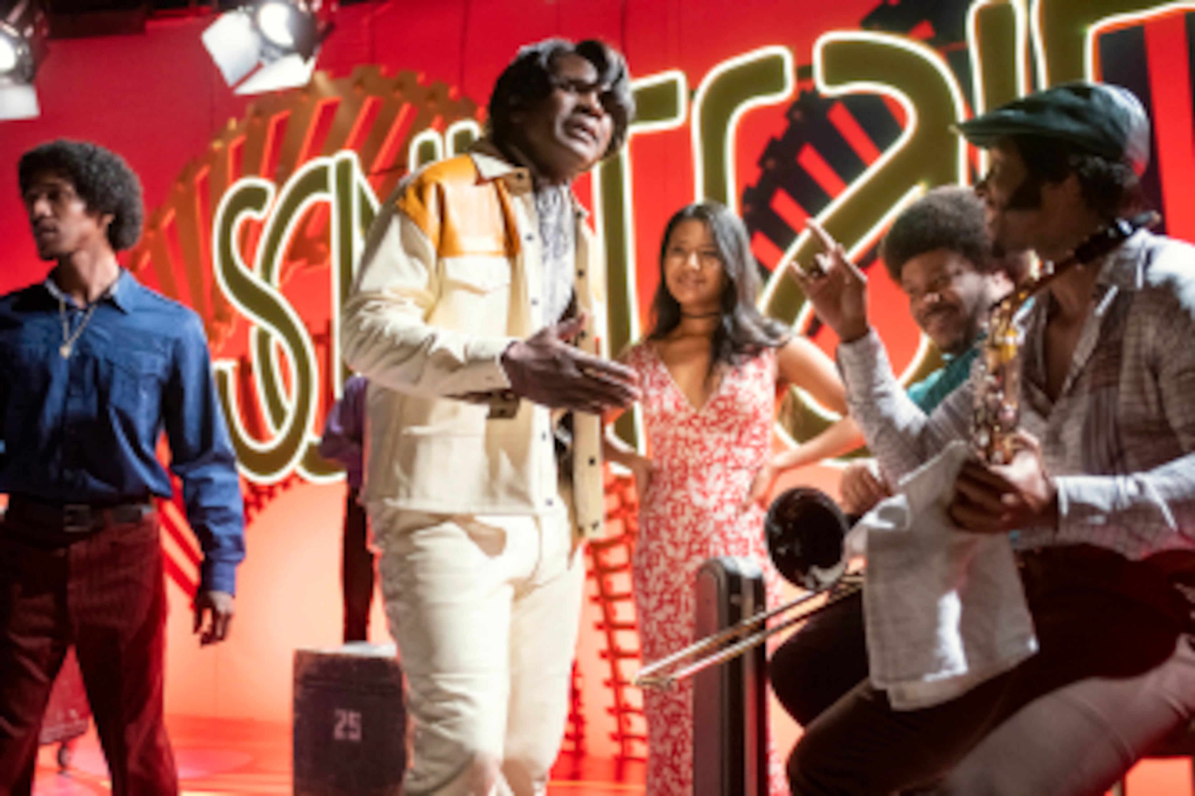 Still of Darius McCrary as James Brown from BET's "American Soul" episode 205. (Photo: Nathan Bolster/BET)