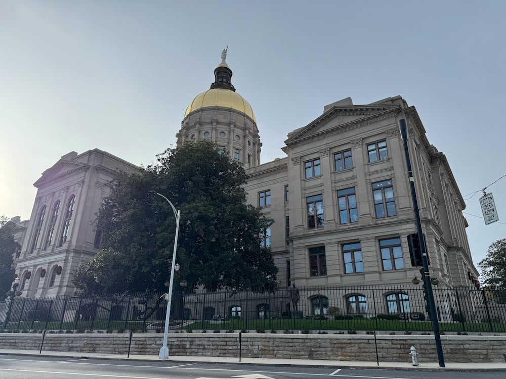 The Georgia state Capitol in Atlanta. (Adam Beam/AJC)