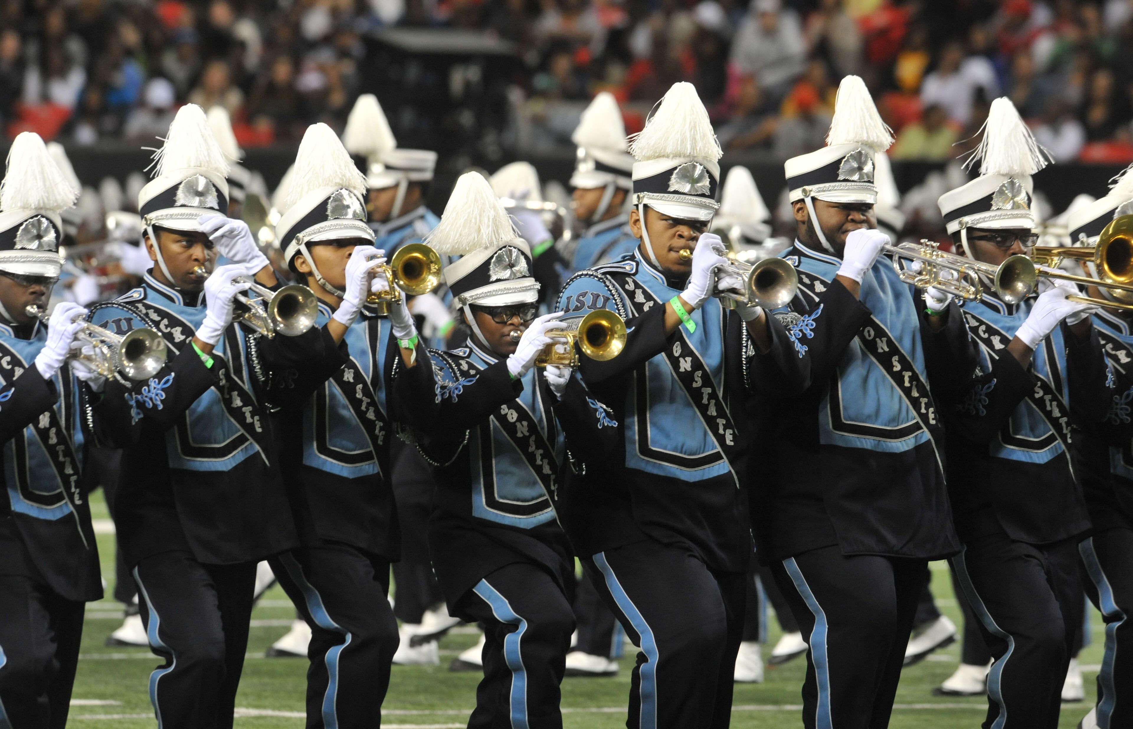 You'll see Jackson State back in the Dome for the next Battle of the Bands. This photo shows them performing at the 11th Honda Battle of the Bands in the Georgia Dome Saturday, January 26, 2013. READ MORE: Which historic black colleges make the 2016 Honda Battle of the Bands?