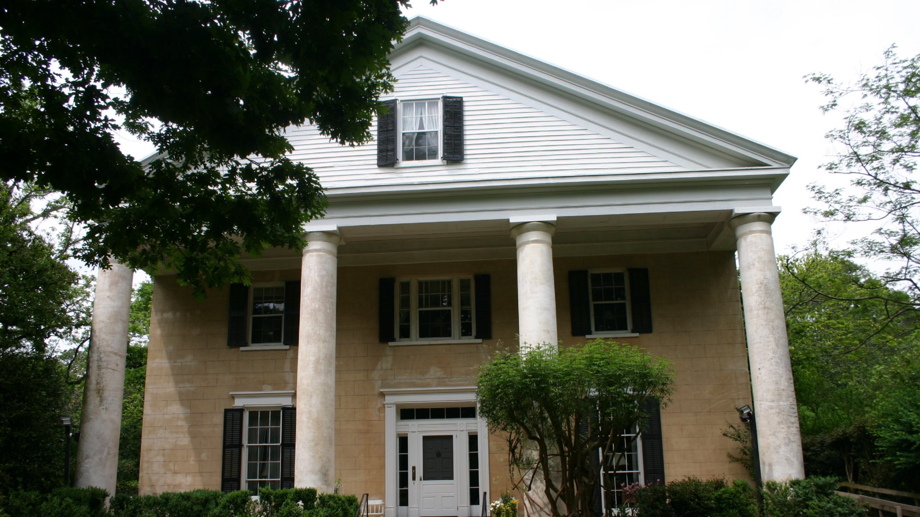 The State Historic Preservation Office has designated Mimosa Hall as a Landmark Museum Building. COURTESY CITY OF ROSWELL