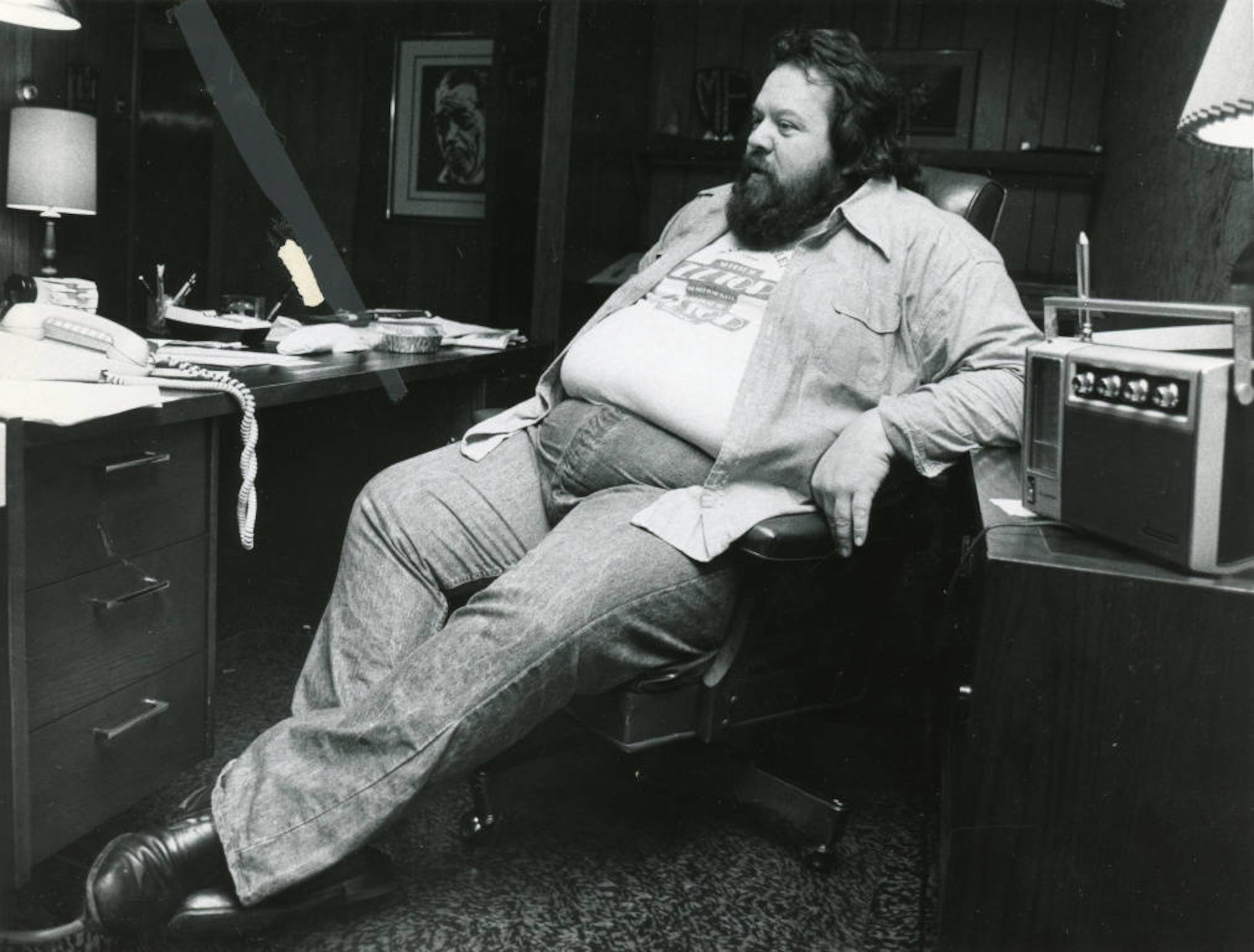 Legendary Atlanta music promoter Alex Cooley on April 6, 1976. Jerome McClendon/AJC