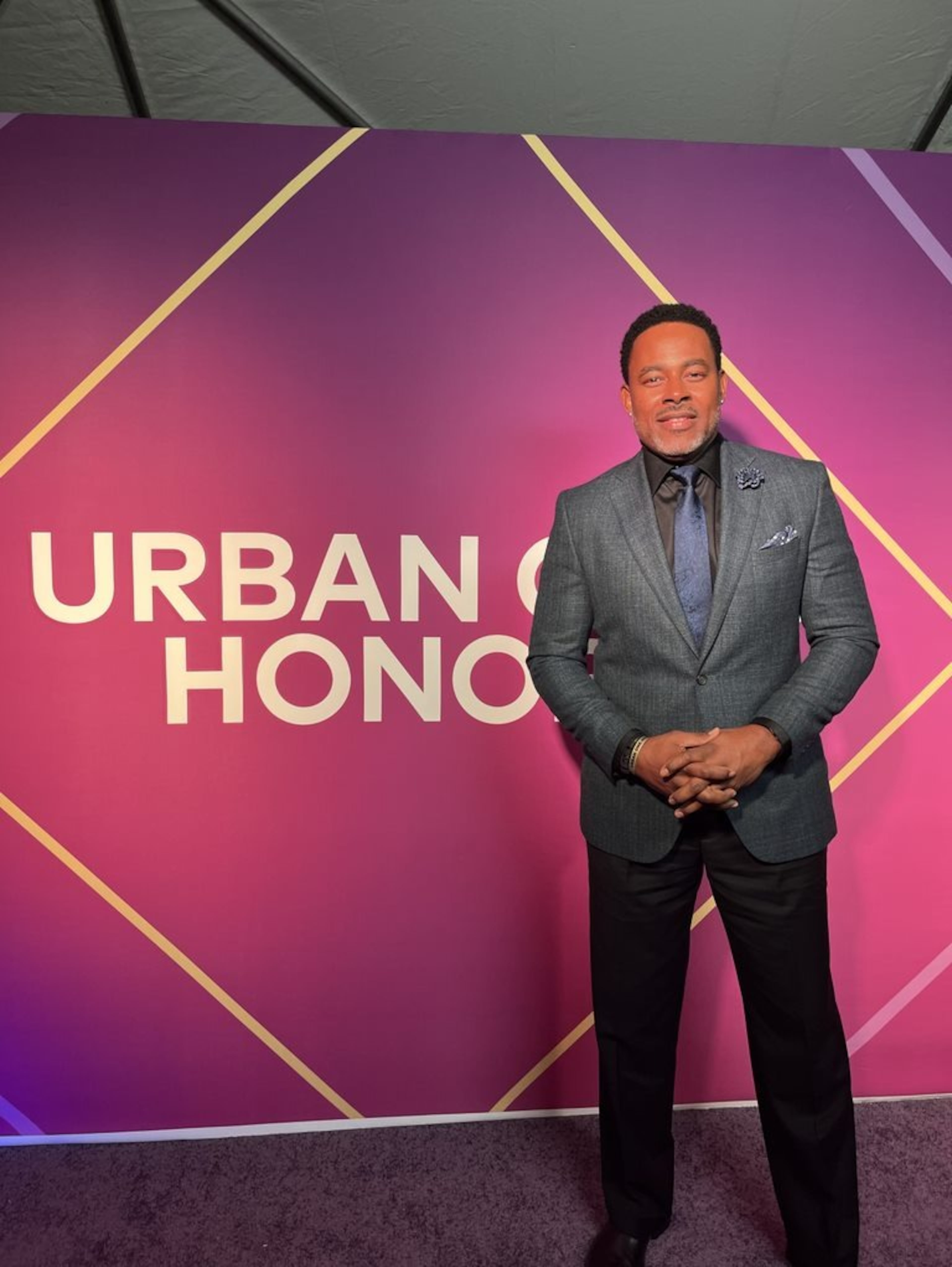 Lamman Rucker at the Urban One Honors red carpet (2022)