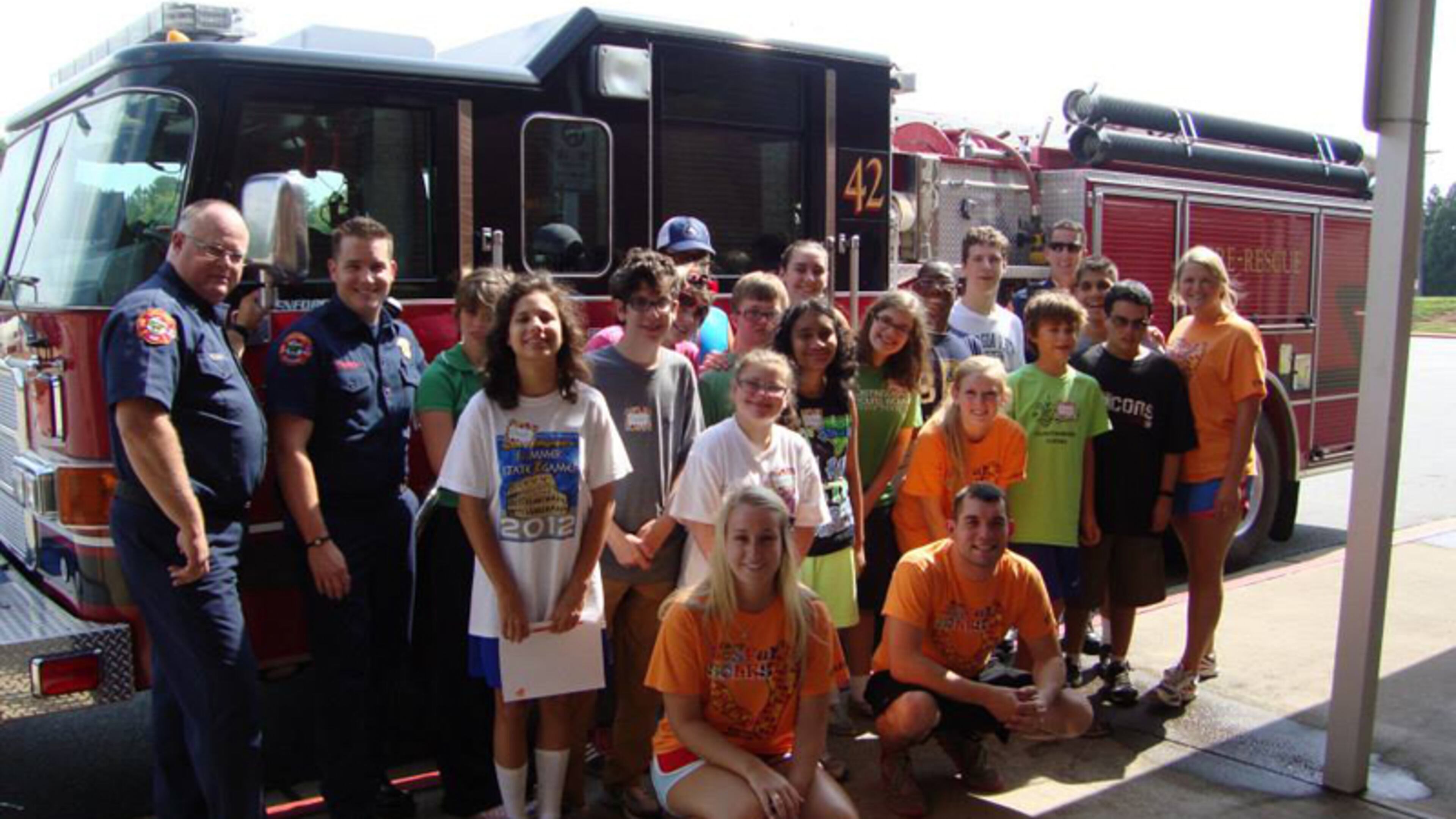 Participants of a past Camp Joyful Soles with friends. Milton will work with the Lionheart School of Alpharetta to seek grant funds for this year’s program. CAMP JOYFUL SOLES via Facebook