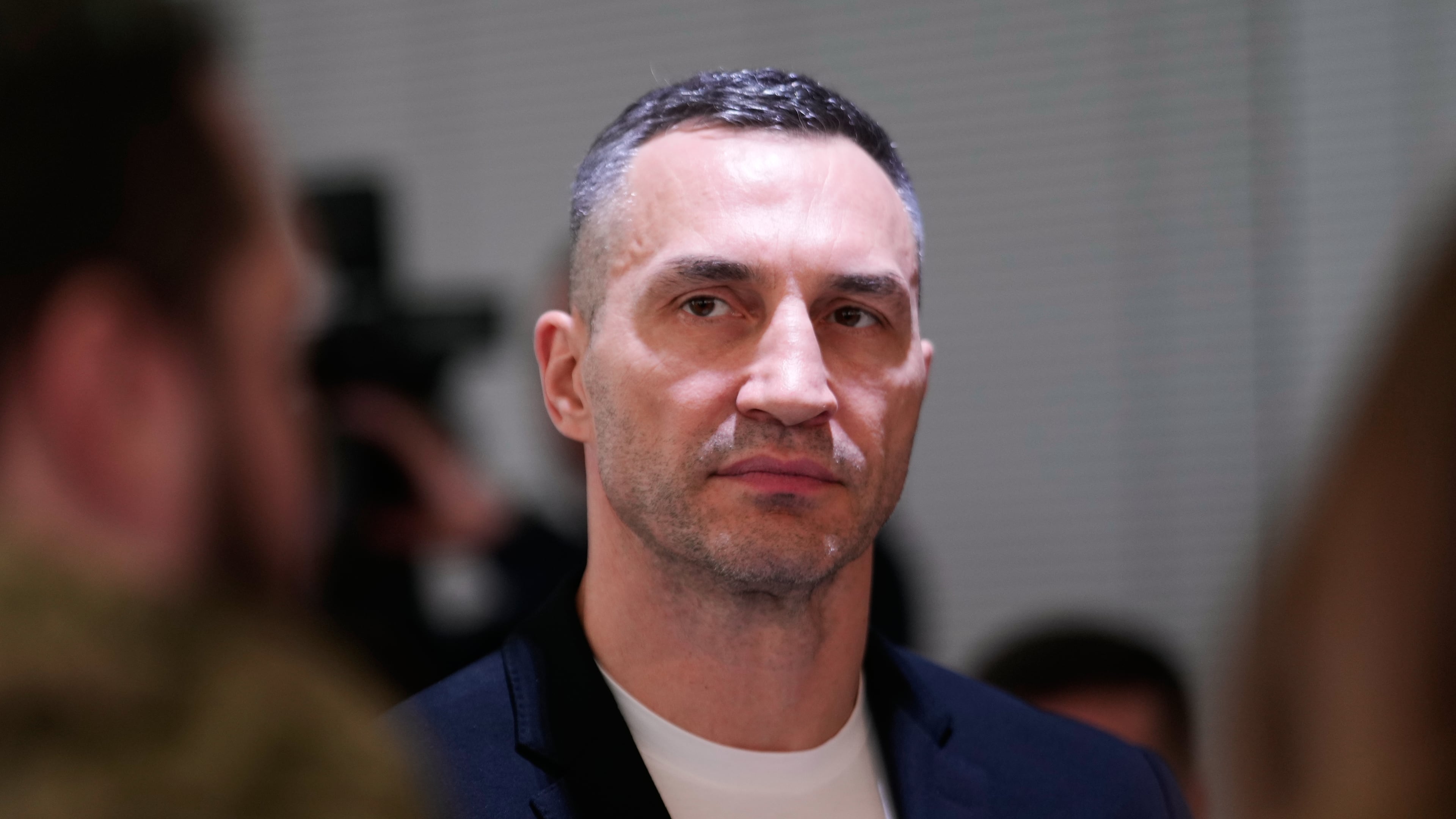 FILE - Wladimir Klitschko, former boxer and brother of Kyiv's mayor Vitali Klitschko, attends an event in Davos, Switzerland, Jan. 22, 2026. (AP Photo/Markus Schreiber, File)