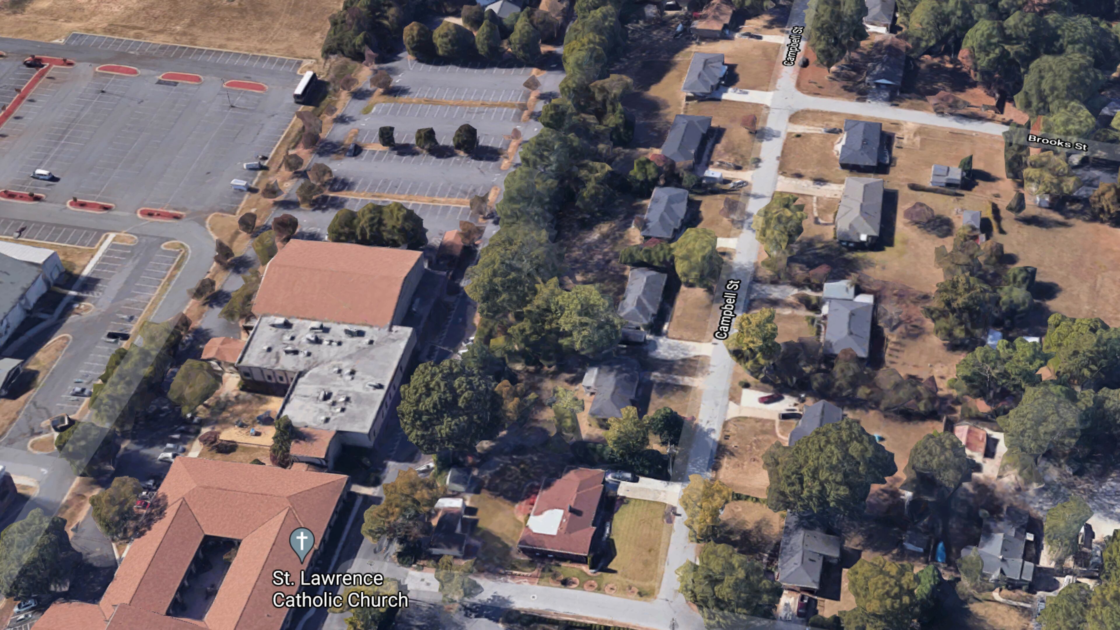 Lawrenceville recently approved $1,300,413 for infrastructure improvements in the Campbell Heights neighborhood. (Google Maps)