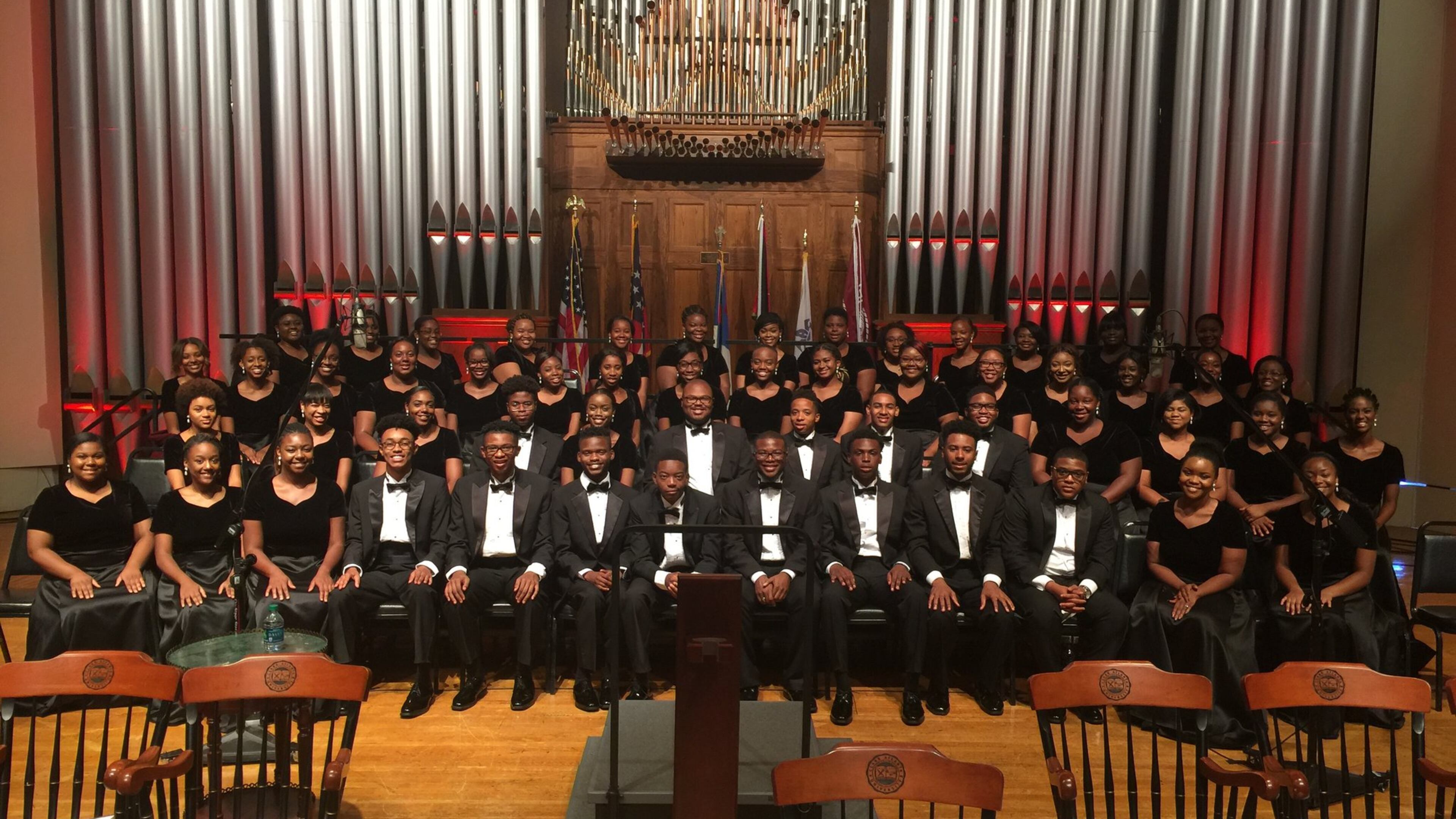 The Clark Atlanta University Choirs will present their annual Christmas choral concert at 7:06 p.m. Nov. 29 at First Presbyterian Church in Atlanta. CONTRIBUTED BY CLARK ATLANTA UNIVERSITY