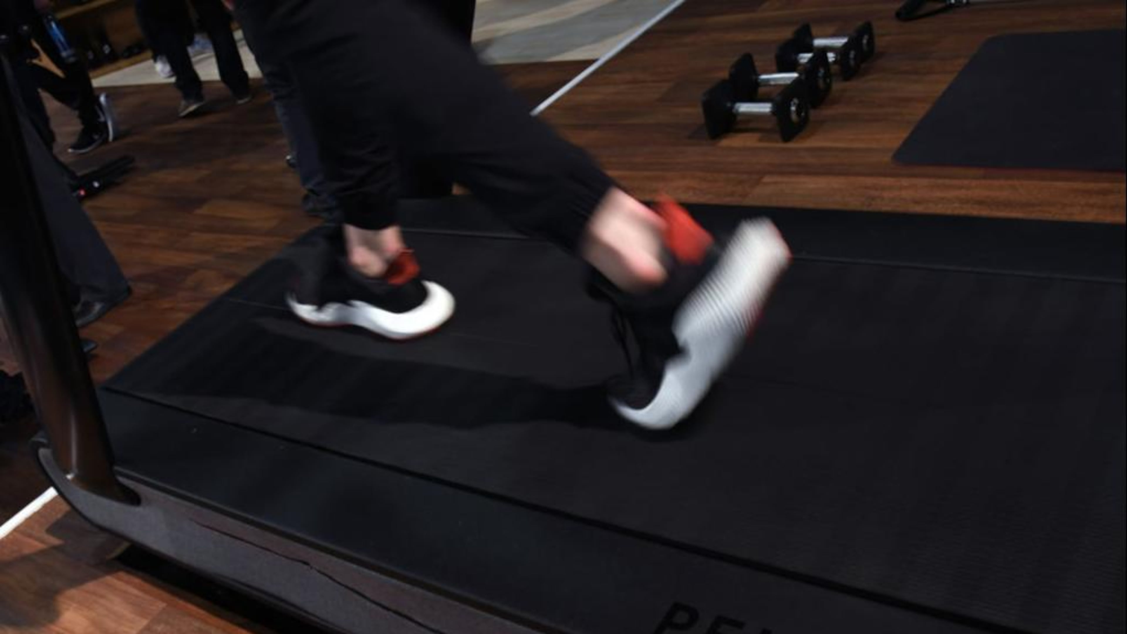 An 86-year-old St. Louis woman does not use a treadmill, but walks at least 3,000 steps a day in her apartment to keep her weight down.