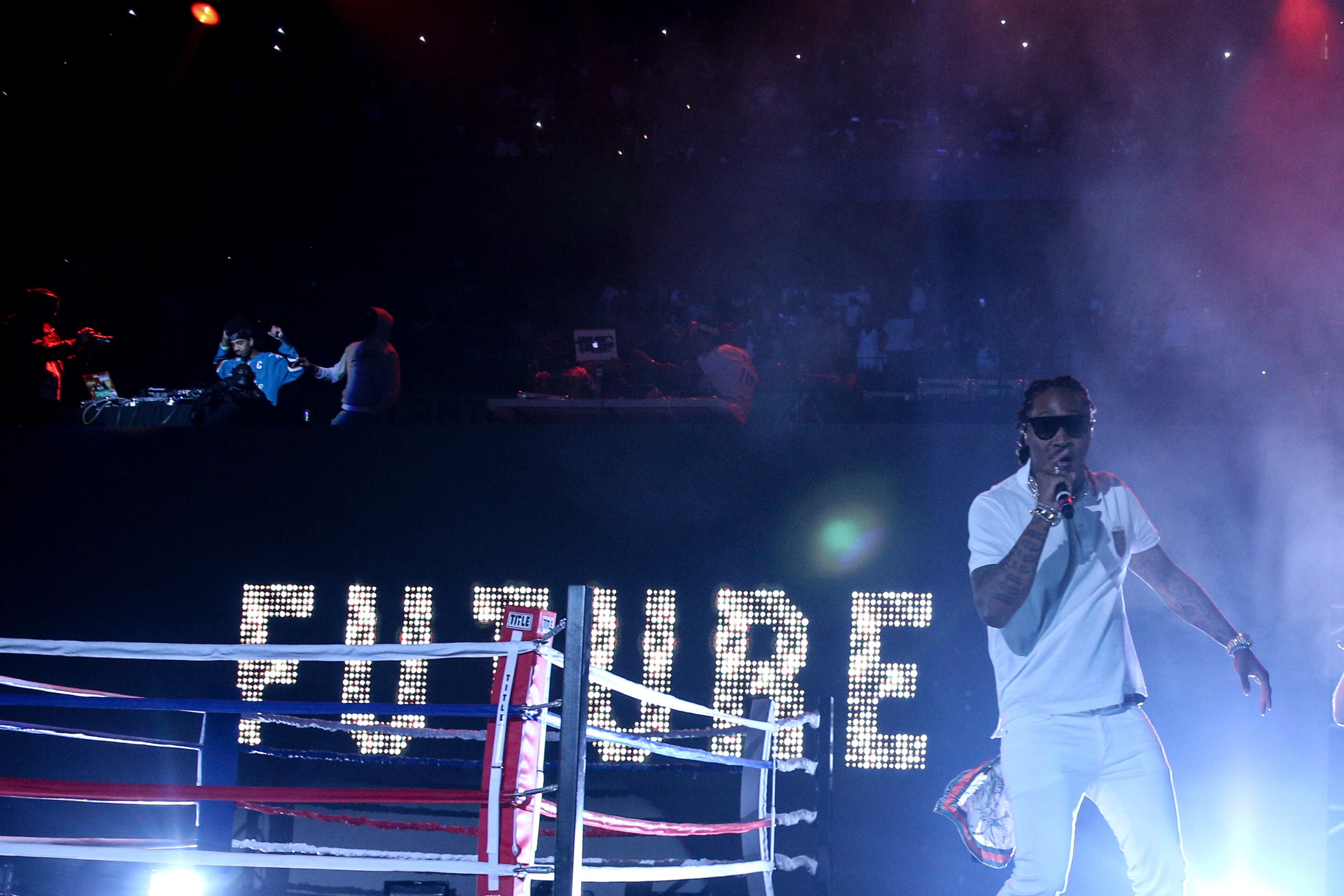 Special guest Future performs during the Hot 107.9 "Birthday Bash 21" at Philips Arena on Saturday, June 18, 2016, in Atlanta. BRANDEN CAMP/SPECIAL