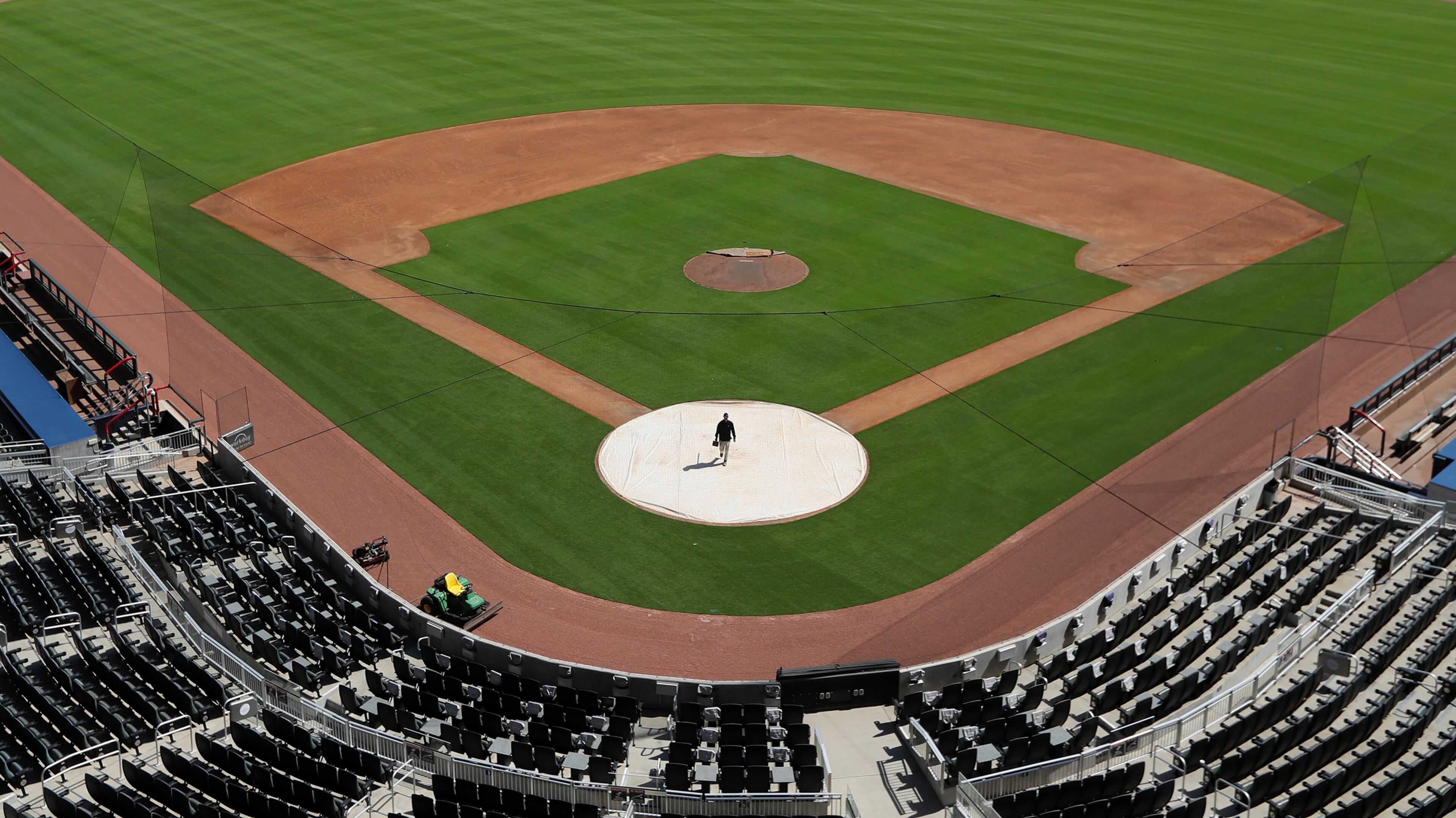 Some high school games will be played at Truist Park, the home of the Braves. Curtis Compton ccompton@ajc.com